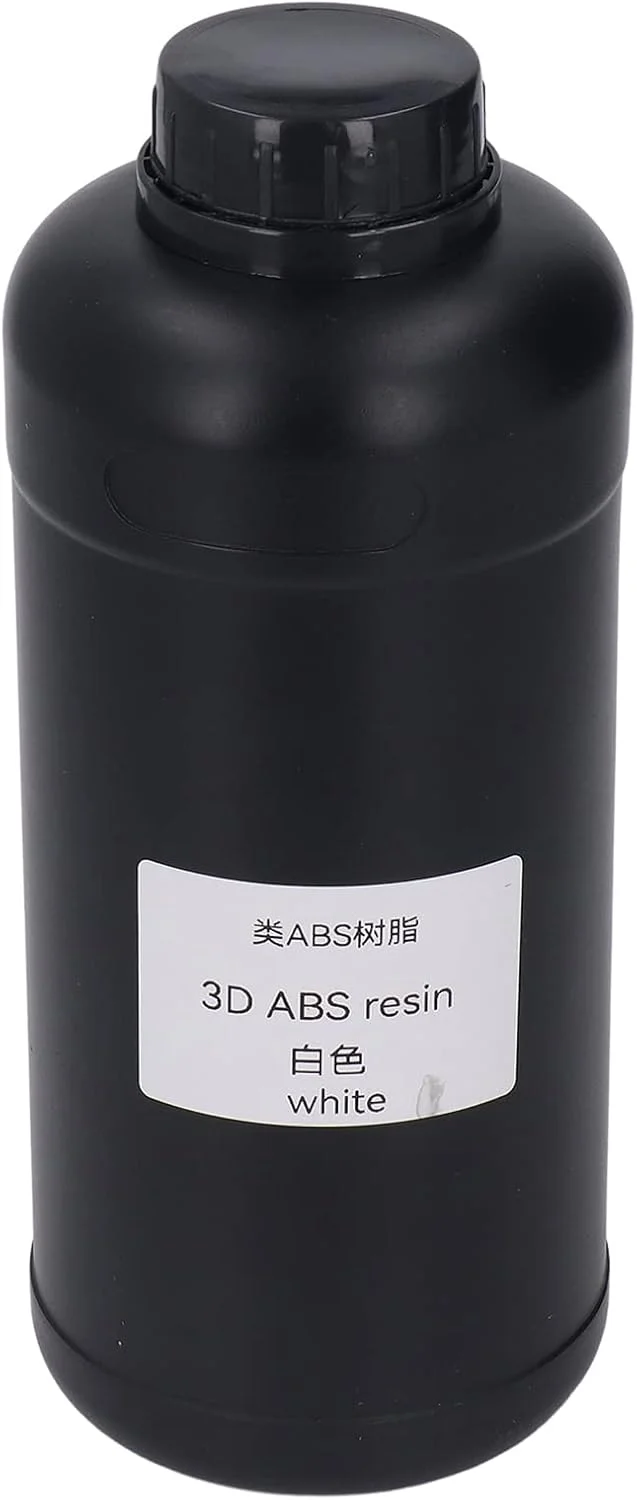 رزین چاپ، رزین پرینتر با پخت سریع و انقباض کم 365-405 نانومتر 1000 میلی لیتر برای کار (سفید)