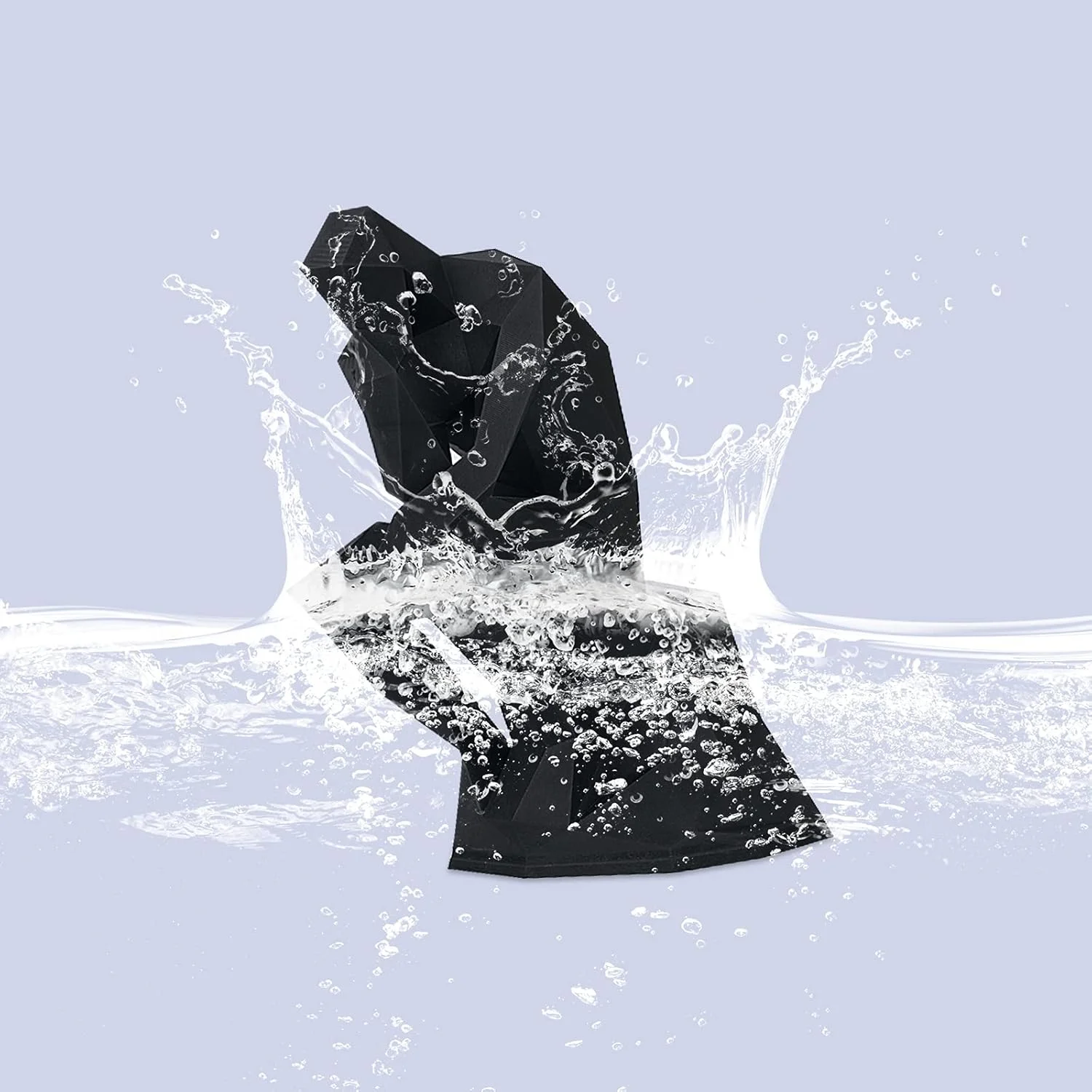 رزین پرینتر سه بعدی قابل شستشو با آب ELEGOO، رزین سریع 405 نانومتری LCD UV-Curing استاندارد فوتوپلیمر برای پرینتر سه بعدی LCD مشکی 1000 گرم