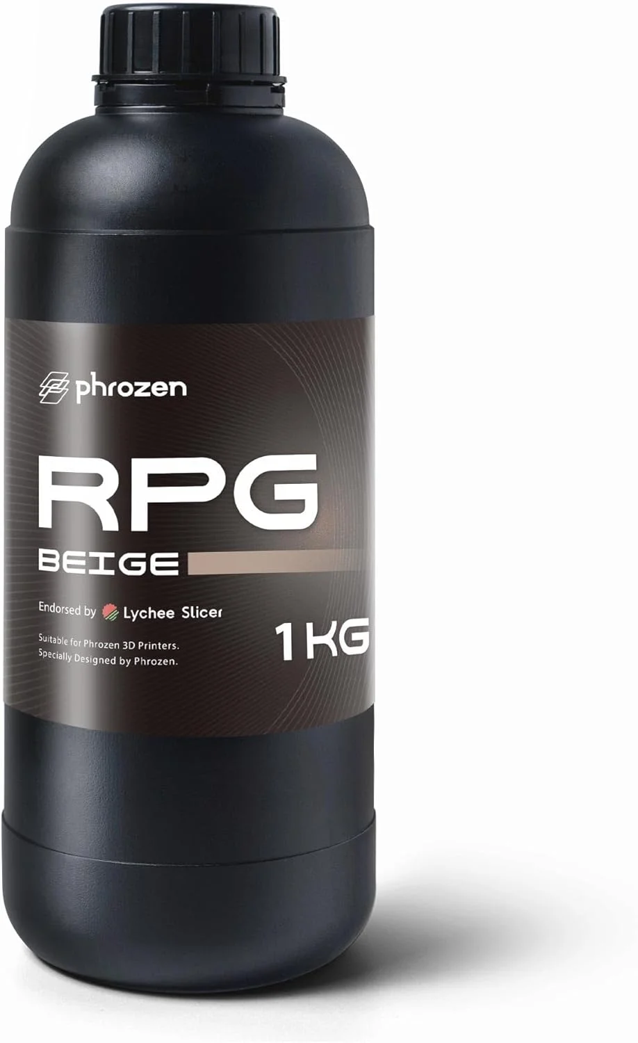 رزین پرینتر سه بعدی Phrozen Rapid [RPG]، انقباض کم، دقت فوق العاده، پرداخت سطح صاف، رزین فوتوپلیمری پخت UV با LCD 405 نانومتر، بژ (1 کیلوگرم)