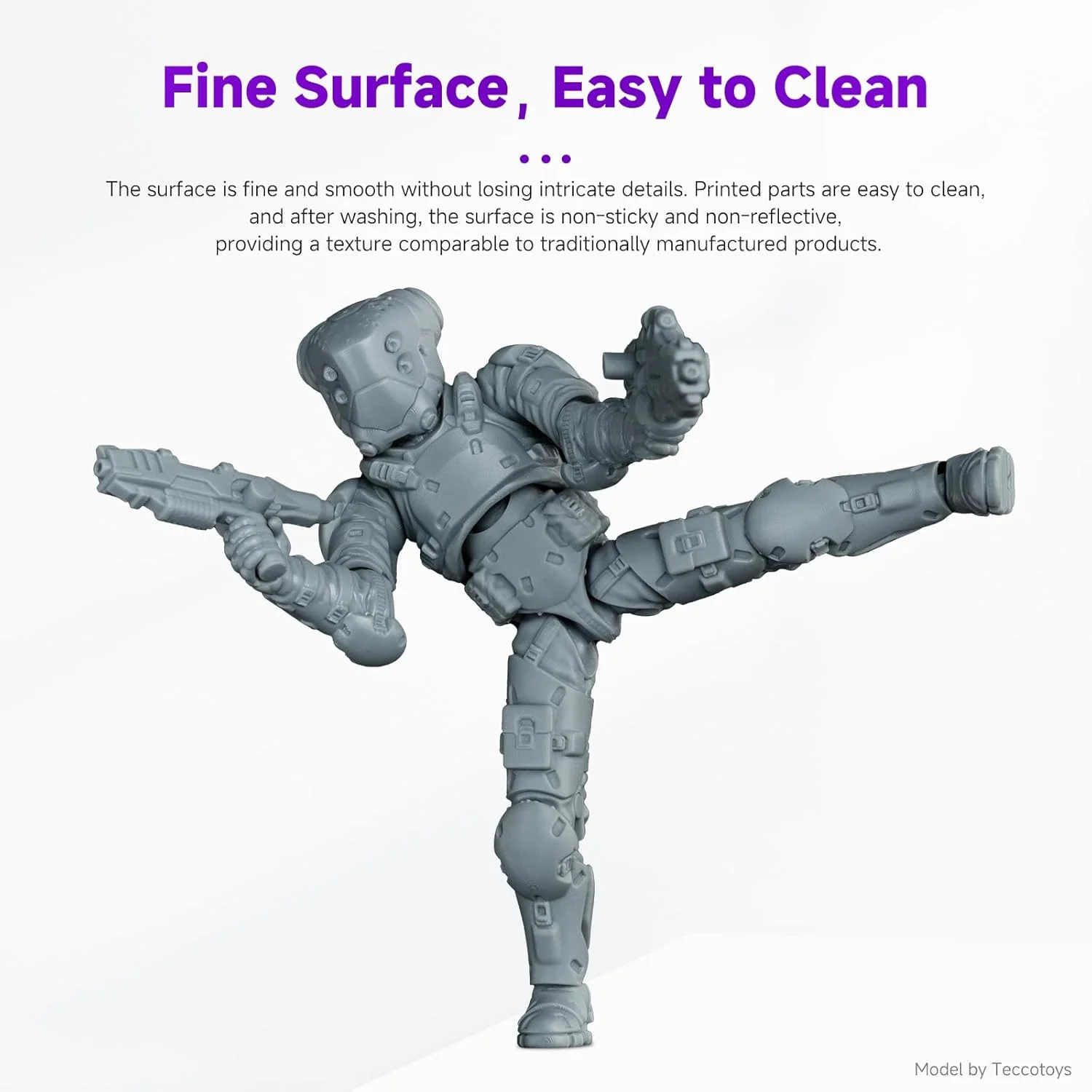 رزین پرینت سه بعدی مقاوم RI RESIONE Tough74 (خاکستری 1000 گرم) رزین پرینت سه بعدی مقاوم RI RESIONE Tough74 (خاکستری 1000 گرم)