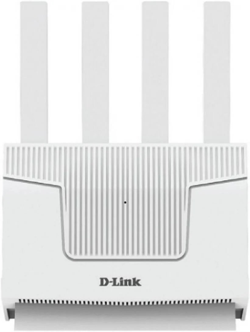 روتر مش دو بانده D-Link DIR-BE364K، دارای 1 پورت WAN با سرعت 2.5 گیگابیت بر ثانیه، 4 پورت LAN با سرعت 1 گیگابیت بر ثانیه، فرکانس پردازنده چهار هسته ای 1.1 گیگاهرتز، 512 مگابایت حافظه DDR3، 128 مگابایت فلش NAND، وای فای 7 با سرعت 3.6 گیگابیت بر ثانیه، سفید | DIR-BE364K