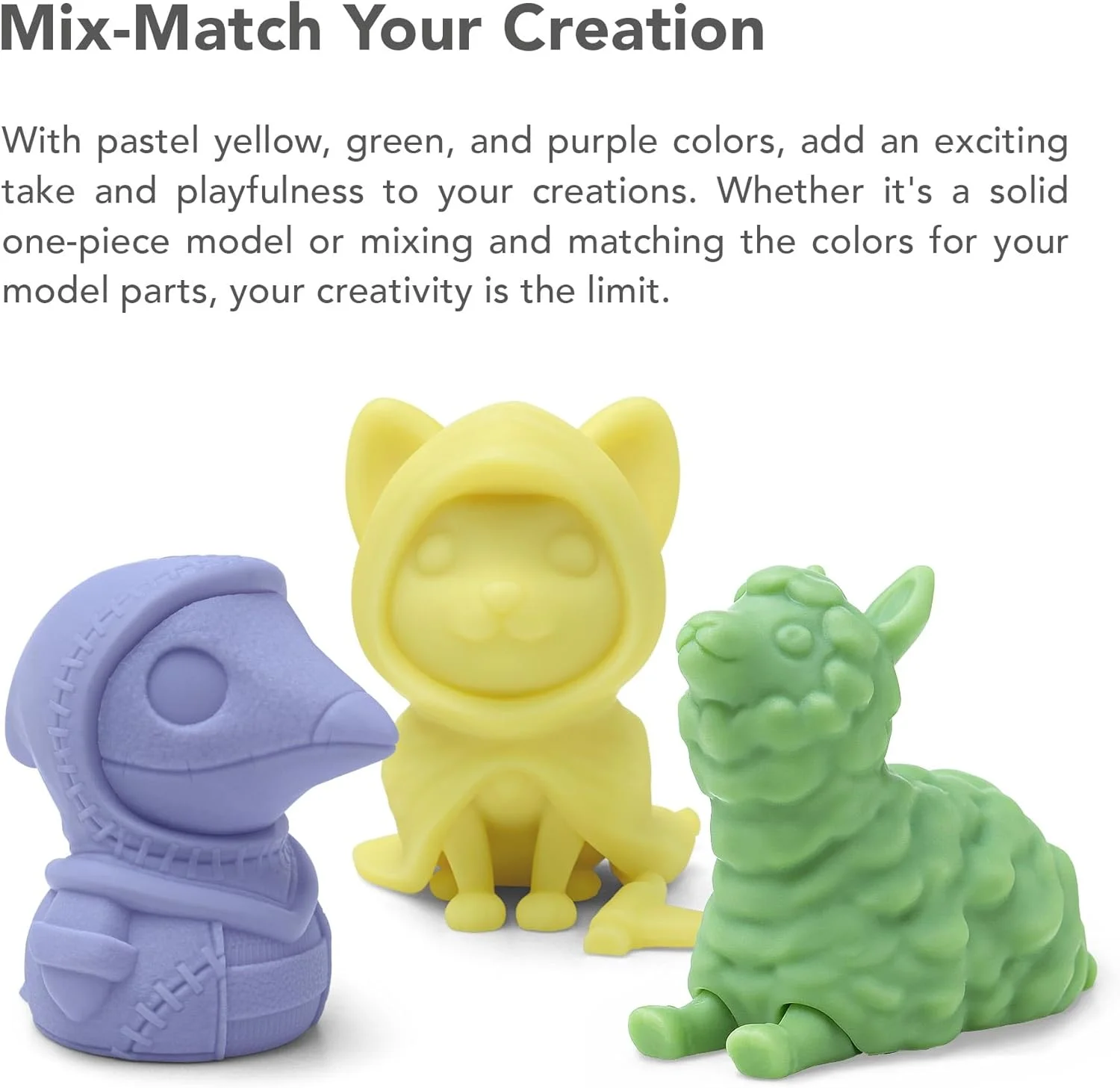 رزین آکوا Phrozen برای پرینت سه بعدی، فتوپلیمر کیورینگ UV با طول موج 405 نانومتر، انقباض کم، دقت بالا، بوی کم، رنگ زنده، غیر شکننده، کیورینگ سریع برای پرینترهای LCD/DLP/SLA (ماکارون بنفش، 1 کیلوگرم)