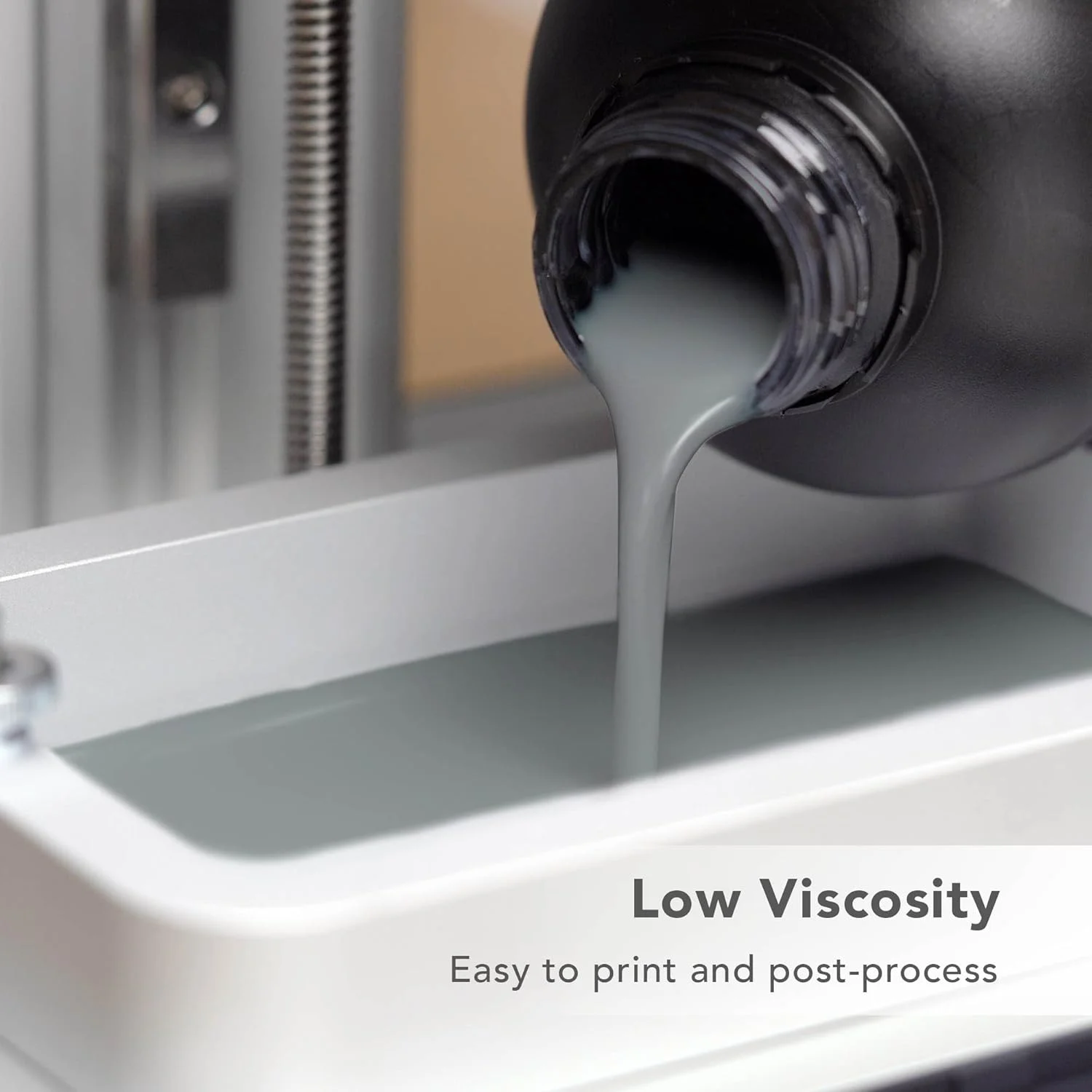 رزین سریع پرینتر سه بعدی [سرعت] Phrozen، رزین فوتوپلیمر UV-Curing LCD با طول موج 405 نانومتر، انقباض کم، چاپ با دقت بالا، بوی کم، غیر شکننده، چاپ آسان و چاپ سریع (1 کیلوگرم)