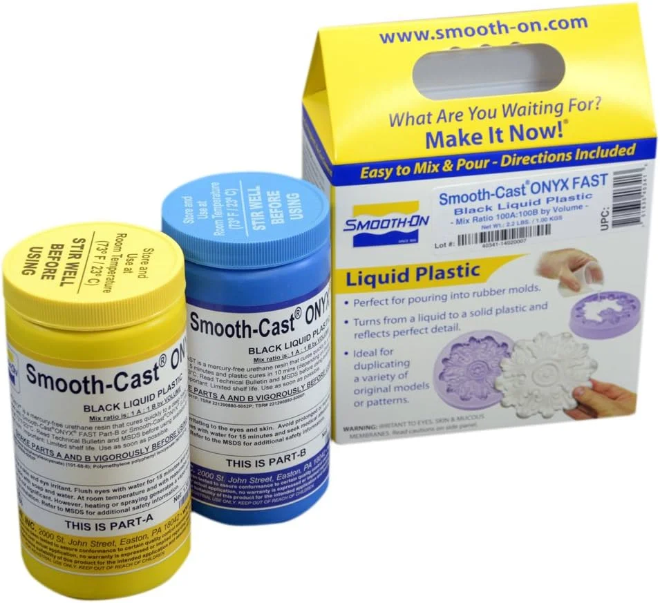 رزین ریخته گری پلاستیکی مایع مشکی سریع ONYX