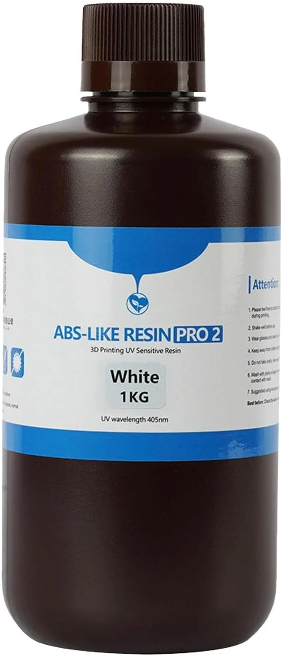 رزین پرینتر سه بعدی - رزین حساس به نور قابل حمل 1000 گرمی - دقت بالا، مایع چاپ سه بعدی با بوی کم، رزین پرینتر UV-Curing برای کلاس مدرسه، مهمانی عید پاک