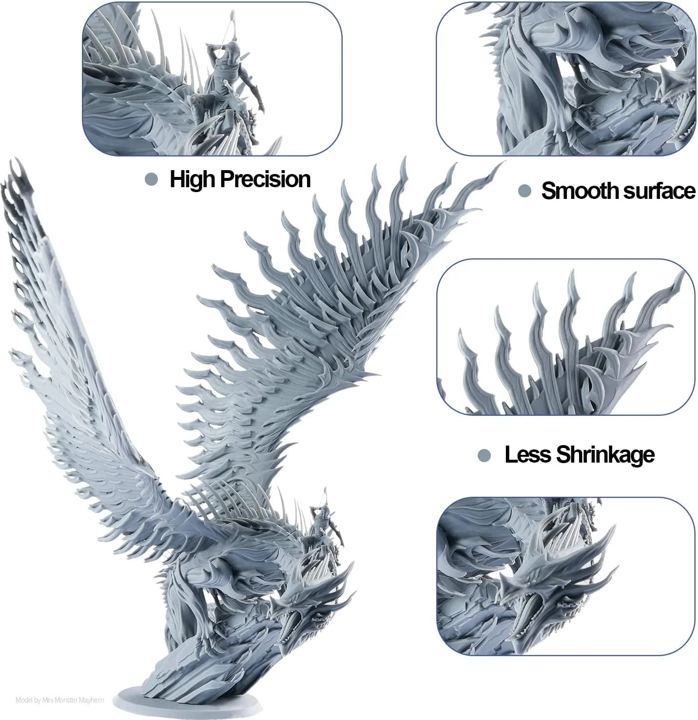رزین پرینتر سه بعدی JamgHe 10K قابل شستشو با آب برای پرینترهای LCD DLP SLA 405 نانومتری، فوتوپلیمر UV-Curing سریع، دقت بالا، بوی کم، رزین استاندارد (خاکستری سحابی، 1000 گرم) رزین پرینتر سه بعدی JamgHe 10K قابل شستشو با آب برای پرینترهای LCD DLP SLA 405 نانومتری، فوتوپلیمر UV-Curing سریع، دقت بالا، بوی کم، رزین استاندارد (خاکستری سحابی، 1000 گرم)