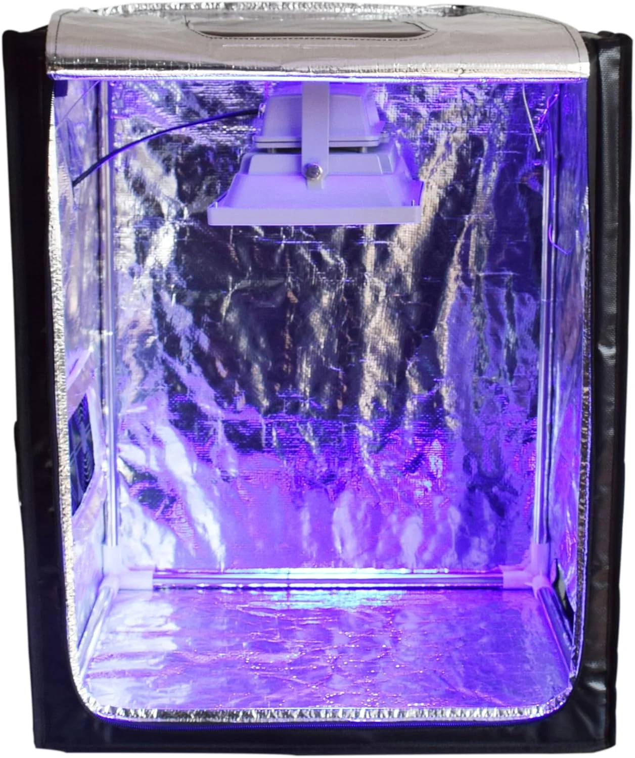 جعبه نور فرابنفش DIY برای یخ‌زدایی، احیای رنگ زیره‌های زرد/اکسید شده یا ساخت کابینت پخت پرینتر سه بعدی، ایستگاه پخت بزرگ با نور فرابنفش 395 نانومتری و 4