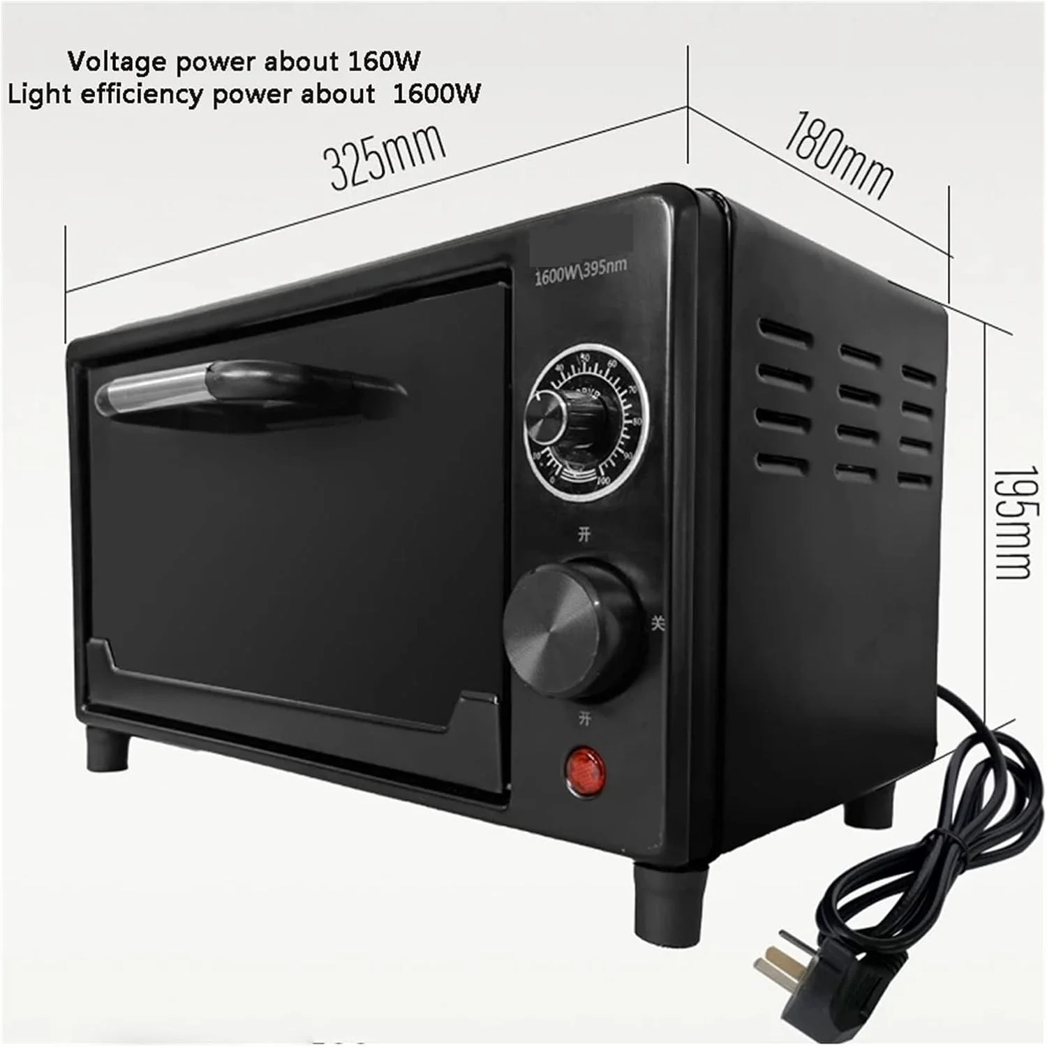 جعبه کیورینگ UV با نور بنفش LED 405 نانومتر، لامپ 395 نانومتر 365 نانومتر برای رزین پرینت سه بعدی SLA/DLP، کیورینگ ثانویه مدل ها، تعمیر صفحه نمایش OCA (395 نانومتر) جعبه کیورینگ UV با نور بنفش LED 405 نانومتر، لامپ 395 نانومتر 365 نانومتر برای رزین پرینت سه بعدی SLA/DLP، کیورینگ ثانویه مدل ها، تعمیر صفحه نمایش OCA (395 نانومتر)