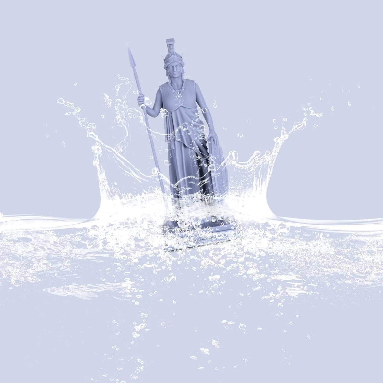 رزین سه بعدی ELEGOO، خاکستری 1000 گرم، قابل شستشو با آب، پخت سریع، دقت بالا، انقباض کم، سازگار با پرینترهای سه بعدی LCD