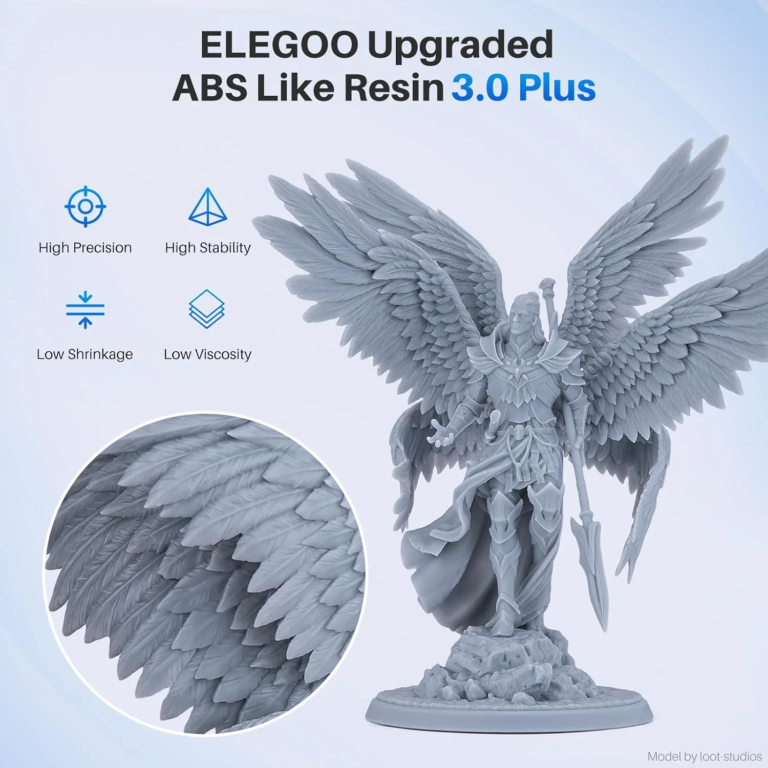 رزین پرینتر سه بعدی ELEGOO ABS LIKE V3 PLUS