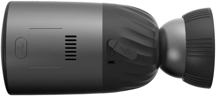 دوربین امنیتی بی‌سیم EZVIZ eLife BC1C با باتری 2 مگاپیکسلی، باتری قابل شارژ بزرگ، حافظه داخلی 32 گیگابایتی رایگان، تشخیص حرکت PIR، مکالمه دو طرفه، دید در شب رنگی، ضد آب، خاکستری | BC1C