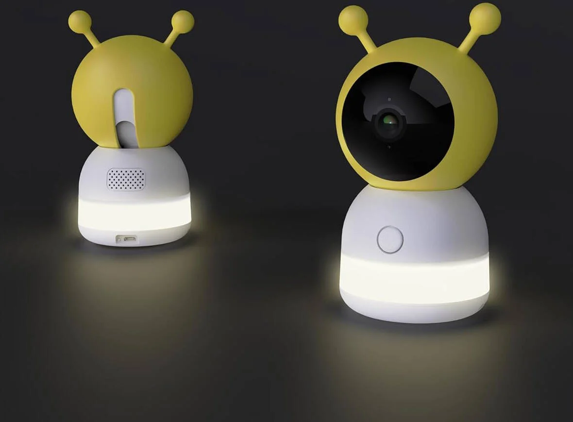 دوربین کنترل کودک همه کاره پرومِیج با PTZ، دید در شب، ردیابی حرکت، تشخیص گریه، صدای دو طرفه، ردیابی خواب، وای فای و فضای ذخیره سازی ابری | همه کاره BM