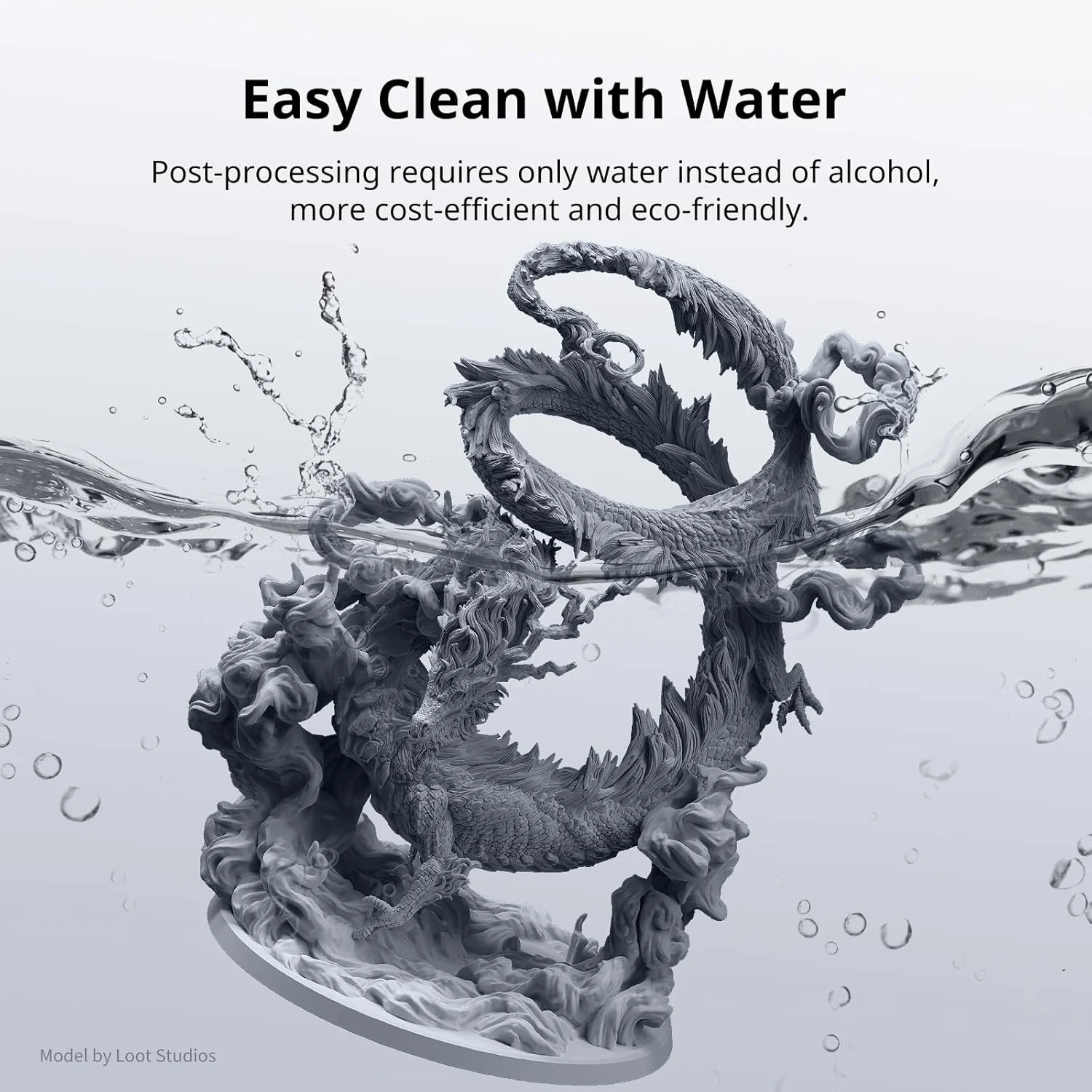 بسته رزین پرینتر سه بعدی قابل شستشو با آب ANYCUBIC، رزین سه بعدی با دقت بالا 405 نانومتر، رزین فوتوپلیمر با انقباض کم برای پرینتر سه بعدی رزین LCD (خاکستری+TRA بسته رزین پرینتر سه بعدی قابل شستشو با آب ANYCUBIC، رزین سه بعدی با دقت بالا 405 نانومتر، رزین فوتوپلیمر با انقباض کم برای پرینتر سه بعدی رزین LCD (خاکستری+TRA