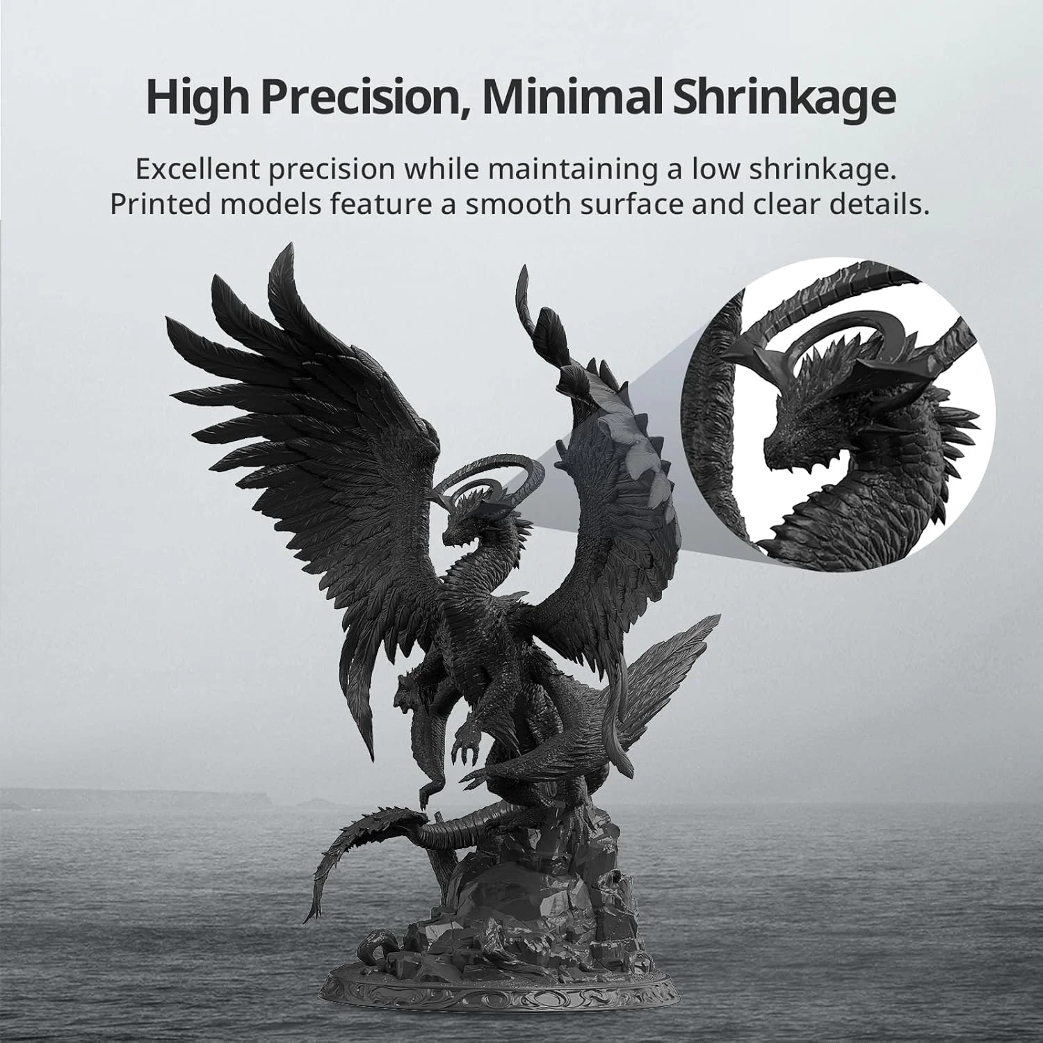 رزین سری ANYCUBIC SRX (مشکی، 1 کیلوگرم)