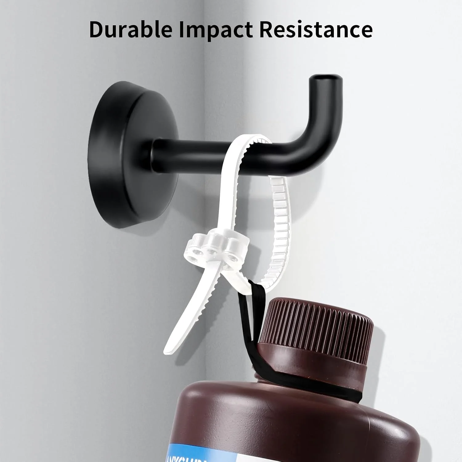 رزین فوق العاده سخت ANYCUBIC، رزین پرینتر سه بعدی با مقاومت ضربه ای قوی و انعطاف پذیری بالا، مناسب برای استفاده مستقیم یا به عنوان افزودنی، سازگار گسترده برای پرینترهای سه بعدی رزینی LCD (سفید، 1 کیلوگرم)