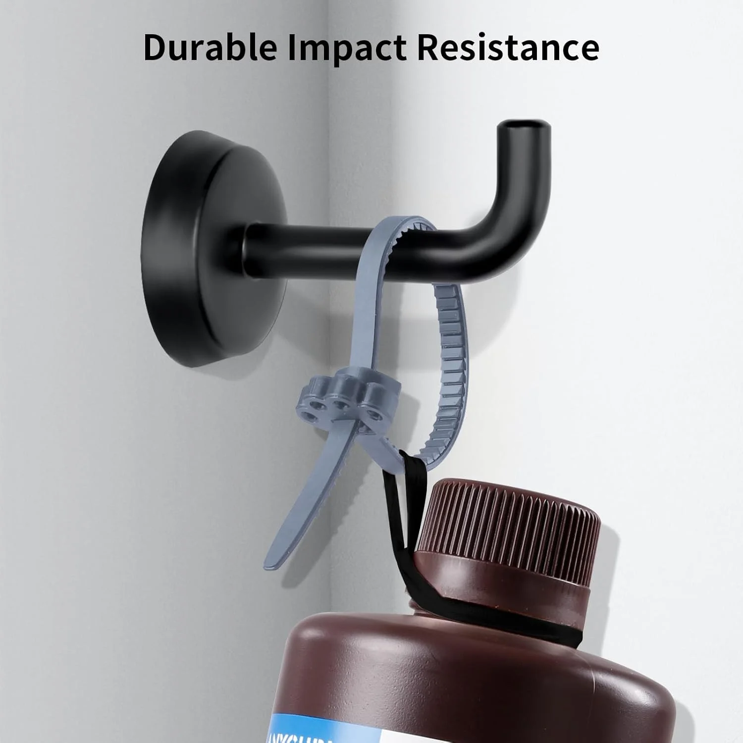 رزین فوق العاده سخت Anycubic، رزین پرینتر سه بعدی با مقاومت ضربه ای قوی، انعطاف پذیری بالا و بوی کم، سازگار با تمام پرینترهای سه بعدی رزینی LCD (1 کیلوگرم، خاکستری)