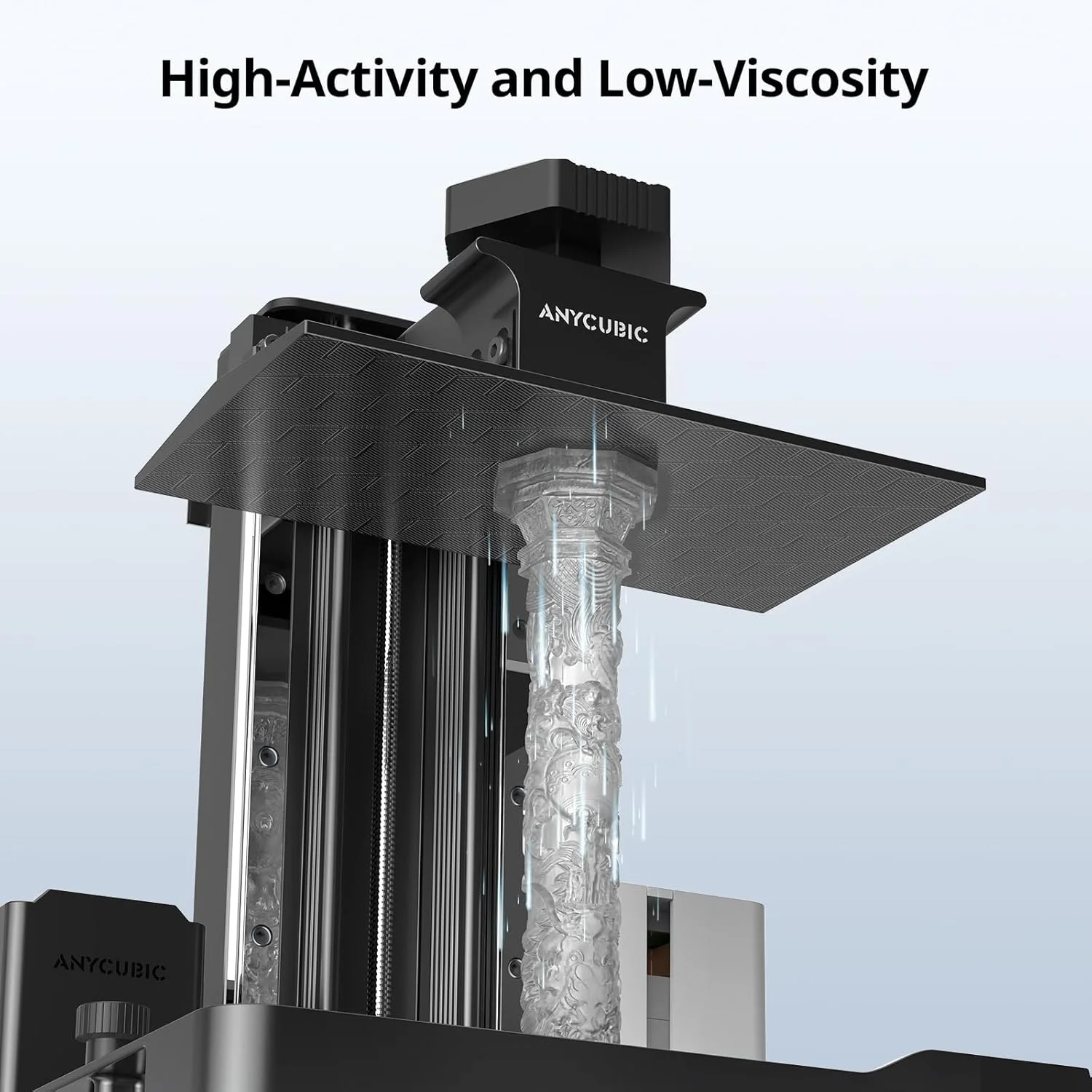 رزین پرینتر سه بعدی سرعت بالا ANYCUBIC 2.0، چاپ تا 3 برابر سریعتر، ویژه سری Anycubic Photon Mono M5s/M7، به ویژه برای مدل های پرینت سه بعدی ظریف
