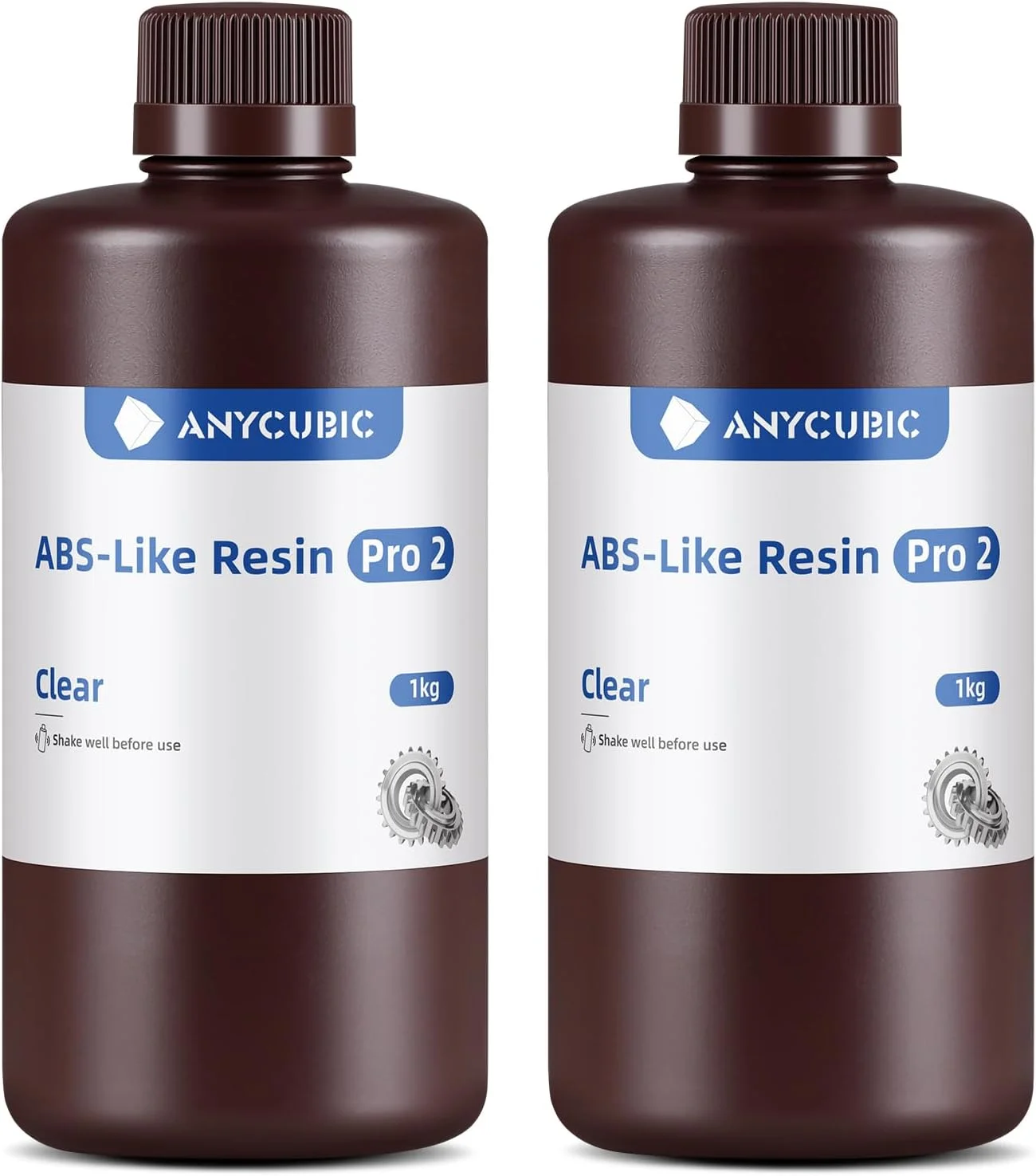 رزین ANYCUBIC شبیه ABS Pro 2، رزین پرینتر سه بعدی با استحکام و قدرت بهبود یافته، دقت بالا و حداقل انقباض، سازگاری گسترده برای همه پرینترهای سه بعدی از