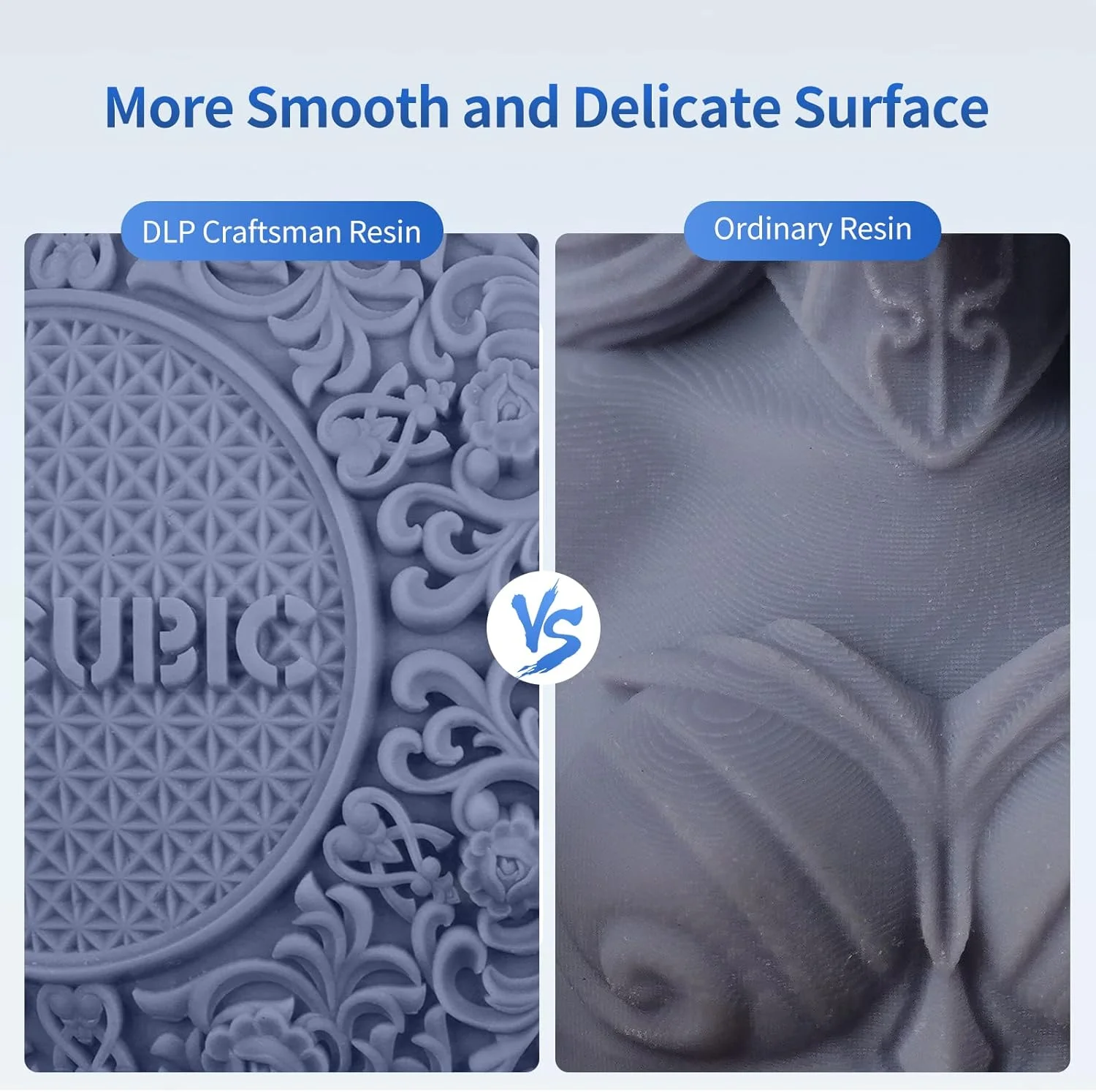 رزین پرینتر سه بعدی ANYCUBIC، رزین کیورینگ UV با طول موج 365-405 نانومتر DLP برای فوتون اولترا، رزین با دقت بالا و کیورینگ سریع برای پرینت سه بعدی DLP LCD SLA، قابلیت 8K (سفید، 1000 گرم) رزین پرینتر سه بعدی ANYCUBIC، رزین کیورینگ UV با طول موج 365-405 نانومتر DLP برای فوتون اولترا، رزین با دقت بالا و کیورینگ سریع برای پرینت سه بعدی DLP LCD SLA، قابلیت 8K (سفید، 1000 گرم)