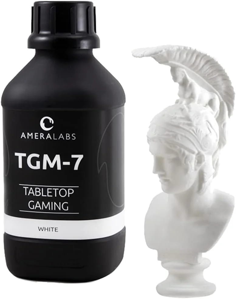 رزین پرینت سه بعدی TGM-7 برای مینیاتورهای رومیزی - مقاوم، رزولوشن بالا، بوی کم، پخت سریع، 1 لیتر