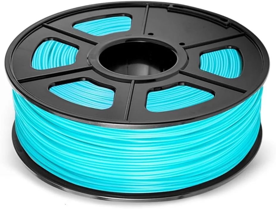 فیلامنت PLA پرینتر سه بعدی MONKX، قطر 1.75 میلی متر، تلرانس ابعادی +/- 0.05 میلی متر، 1 کیلوگرم، آبی آسمانی، مواد پلاستیکی برای پرینت سه بعدی