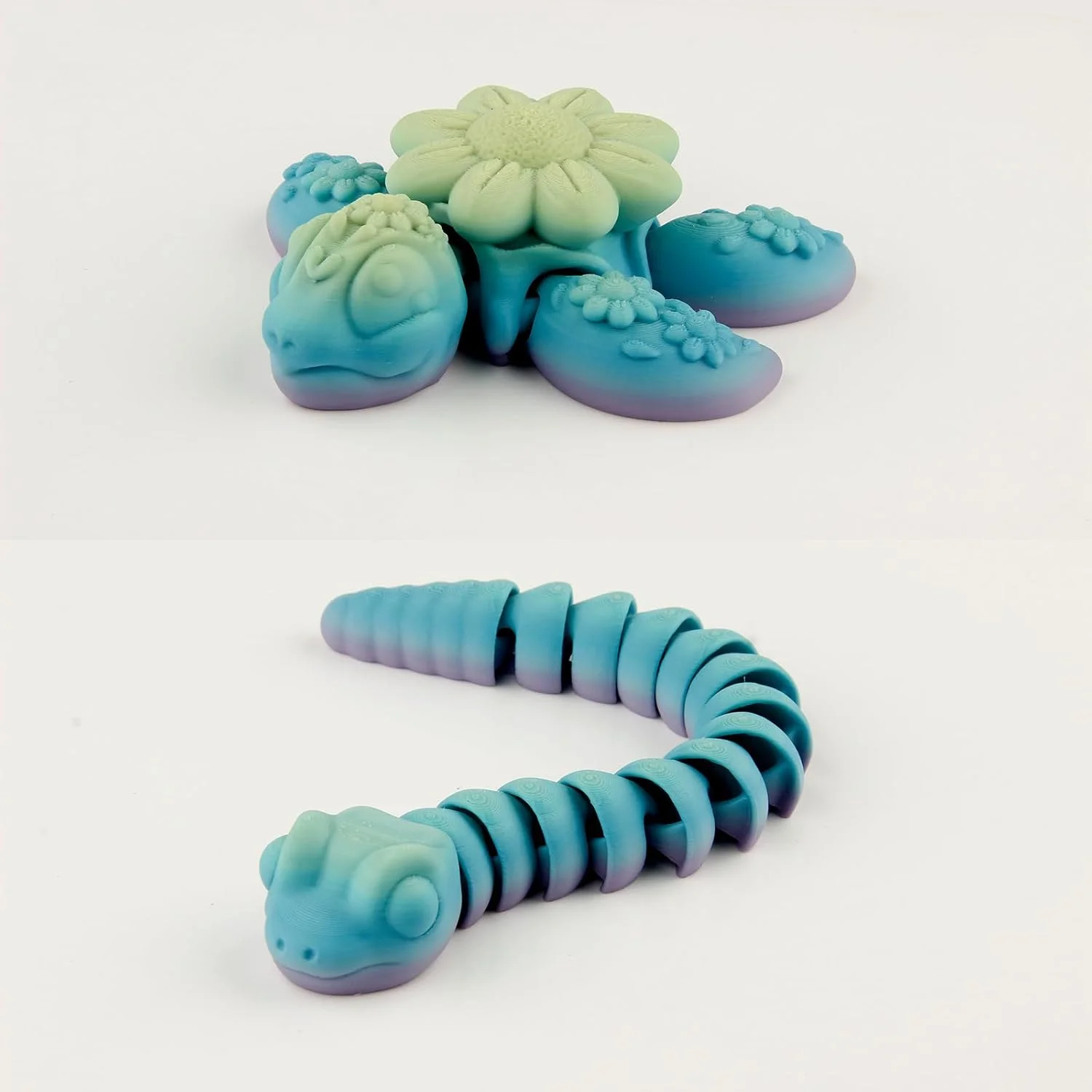 فیلامنت پرینتر سه بعدی، فیلامنت PLA رنگین کمانی مات 1.75 میلی متر، فیلامنت PLA رنگین کمانی چند رنگ، 1 کیلوگرم/اسپول