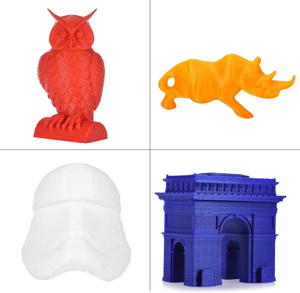 رشته چاپگر سه بعدی قابل حمل lifcasual، 1 کیلوگرم/ قرقره، 1.75 میلی متر، جنس TPU انعطاف پذیر، لوازم مواد چاپ، سفید، مشکی، شفاف، آبی روشن