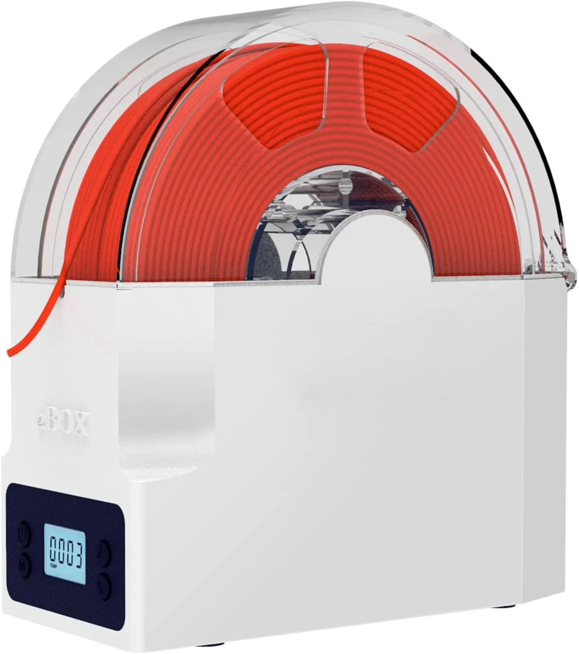 جعبه خشک کننده فیلامنت پرینتر سه بعدی KASTWAVE eBOX Lite، جعبه نگهداری فیلامنت، فیلامنت را در طول پرینت سه بعدی خشک نگه می دارد، نگهدارنده قرقره، سازگار با فیلامنت های 1.75mm، 2.85mm، 3.00mm