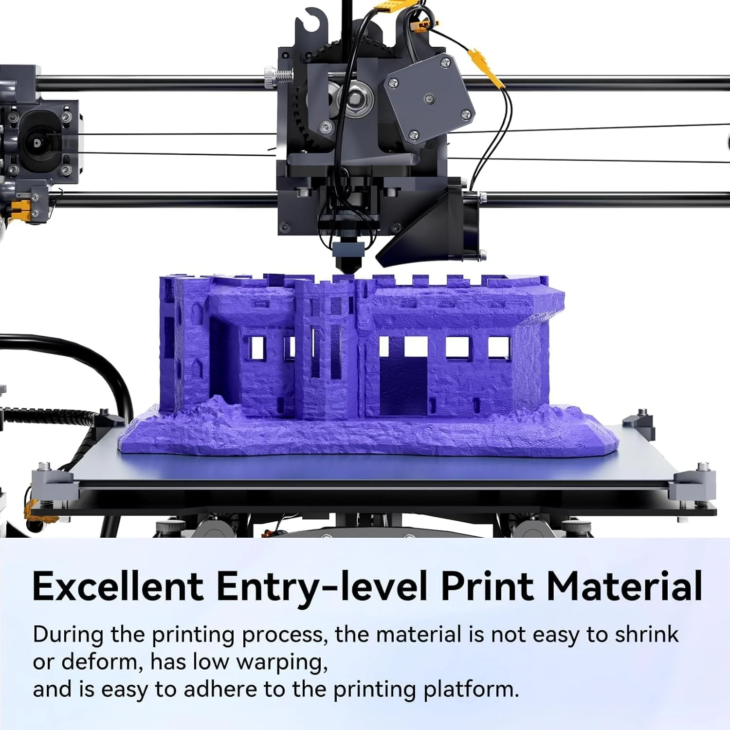 فیلامنت طبیعی PLA ککسلد 1.75 میلی‌متر، افزایش چقرمگی، دقت بالا، رنگ‌های زنده، 1 کیلوگرم، مواد چاپ سه بعدی برای ساخت مدل پرینتر FDM