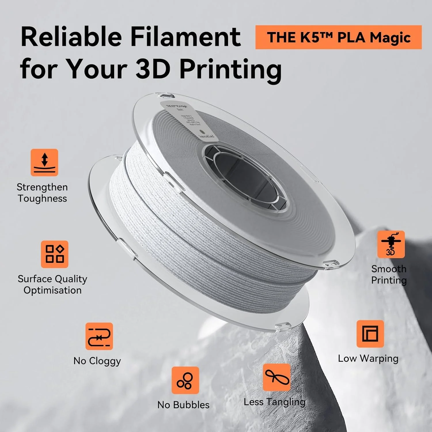 فیلامنت PLA طرح سنگ Kexcelled، بافت گرانیتی مرمر، فیلامنت چاپ سه بعدی، 1.75 میلی متر +/- 0.03 میلی متر، تقلید مصالح ساختمانی، قرقره 1 کیلوگرمی (2.2 پوند)، آجری جادویی قرمز فیلامنت PLA طرح سنگ Kexcelled، بافت گرانیتی مرمر، فیلامنت چاپ سه بعدی، 1.75 میلی متر +/- 0.03 میلی متر، تقلید مصالح ساختمانی، قرقره 1 کیلوگرمی (2.2 پوند)، آجری جادویی قرمز