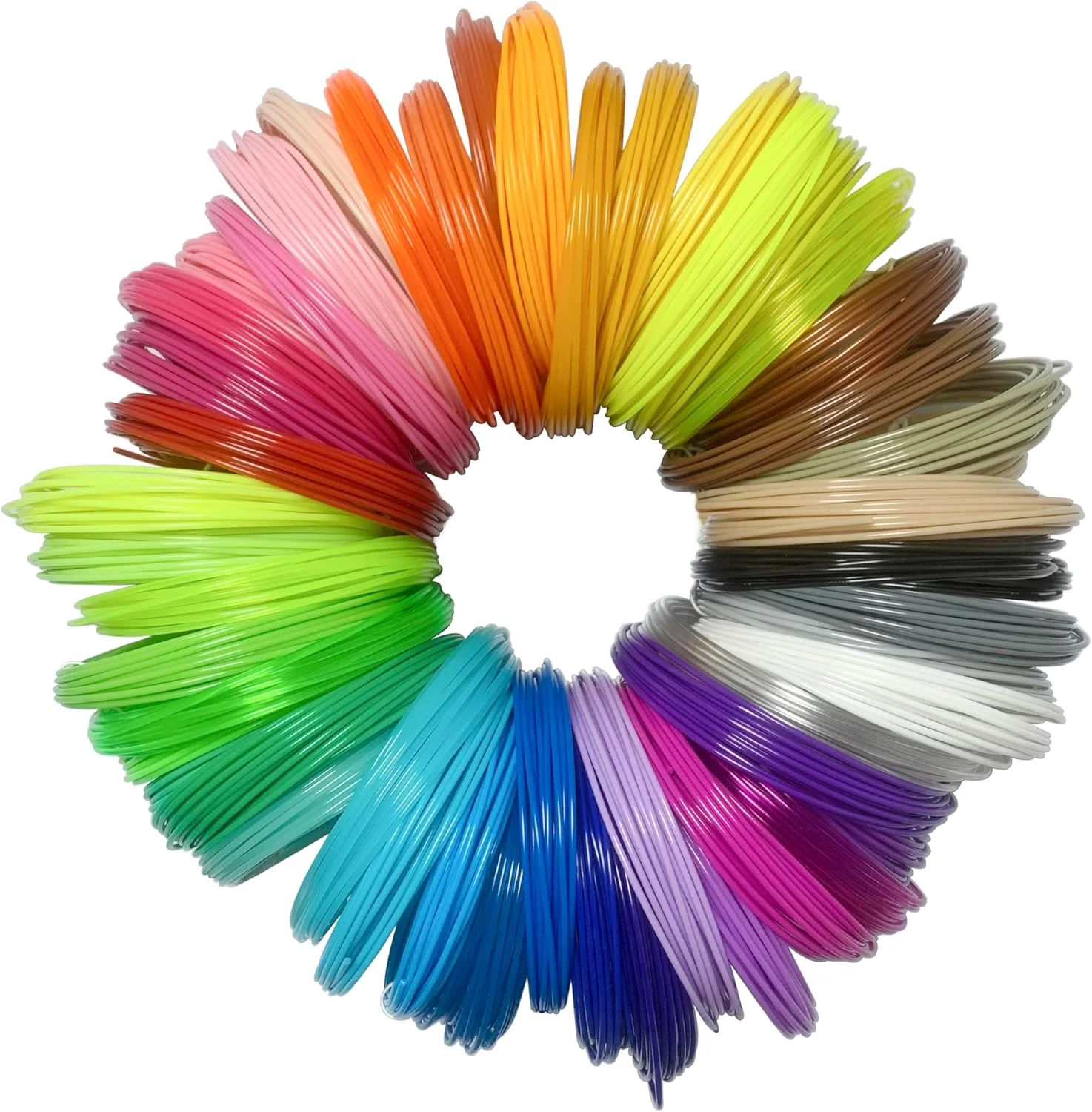 فیلامنت پرینت سه بعدی - بسته 20 عددی پُرکننده PLA برای پرینت سه بعدی - ایده آل برای هنر، صنایع دستی، طراحی - هدیه ای عالی برای تولد و کریسمس کودکان