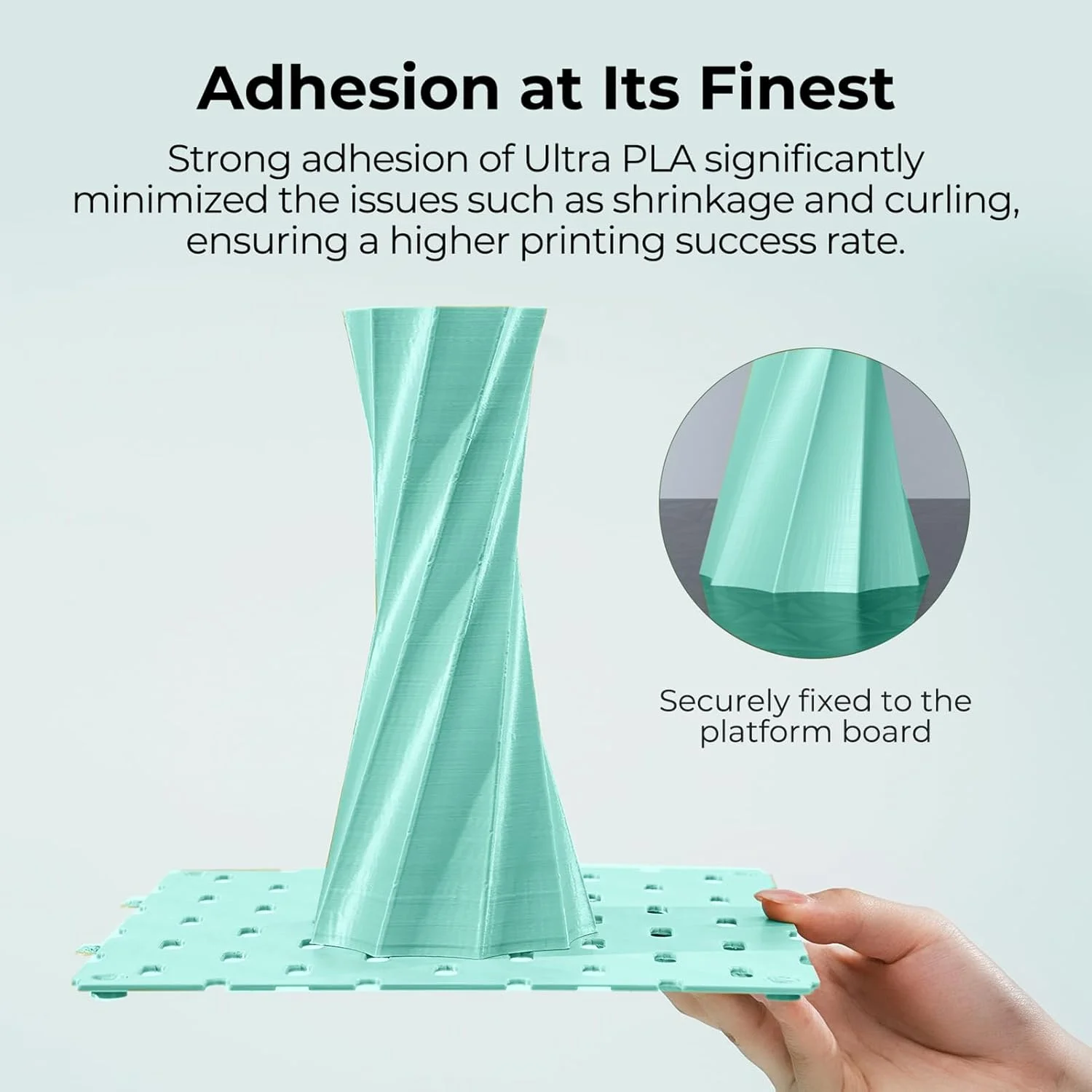 فیلامنت فوق سریع جیاوو 1.75 میلی‌متری برای چاپ سه بعدی، دقت ابعادی +/- 0.02 میلی‌متر، چاپ بدون اعوجاج، سازگاری گسترده با اکثر چاپگرهای سه بعدی 1.75 میلی‌متری (#4)