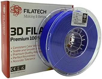 فیلامنت پرینتر سه بعدی Filatech PLA 1.75-/+0.03mm 1kg آبی - ساخت امارات متحده عربی