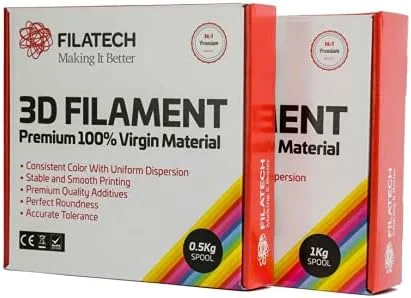 فیلامنت انعطاف پذیر پرینتر سه بعدی Filatech مدل FilaFlexible55، 1.75 -/+0.03mm، 0.5 کیلوگرم، مشکی، TPU Superrior - ساخت امارات متحده عربی
