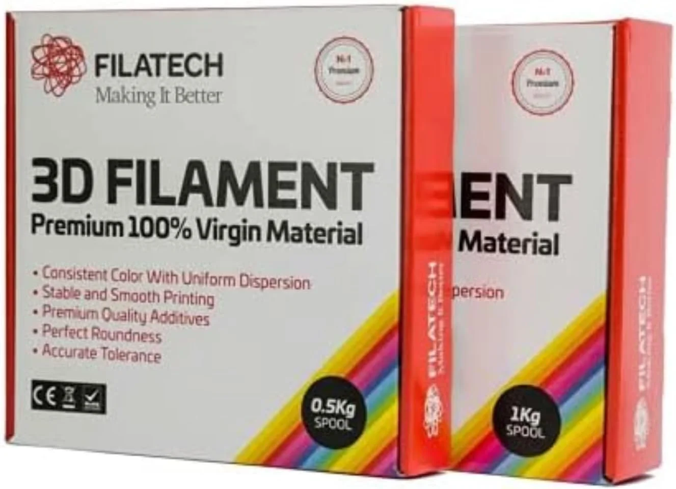 فیلامنت پرینتر سه بعدی انعطاف پذیر TPU فیلاتک – 1.75 میلی متر، قرقره 0.5 کیلوگرمی، زرد درخشان – الاستیسیته بالا، چسبندگی قوی، ساخت امارات متحده عربی