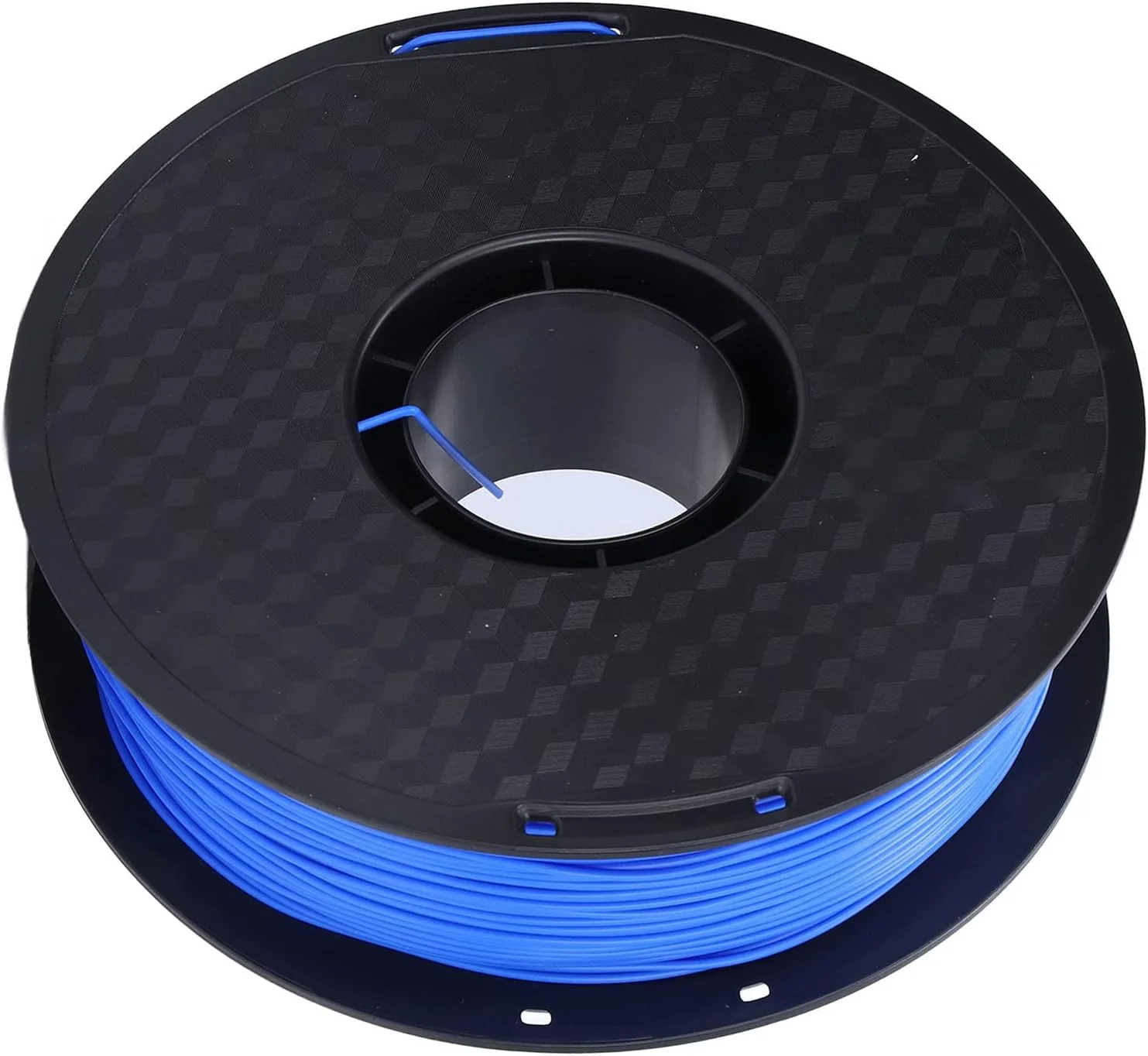 فیلامنت PLA پلاستیکی 1.75 میلی‌متری، متریال چاپگر سه بعدی، متریال PLA چاپ سه بعدی، فیلامنت PLA چاپگر سه بعدی، لوازم جانبی قلم اکسترودر چاپگر سه بعدی، دقت 0.03 میلی‌متر (آبی)