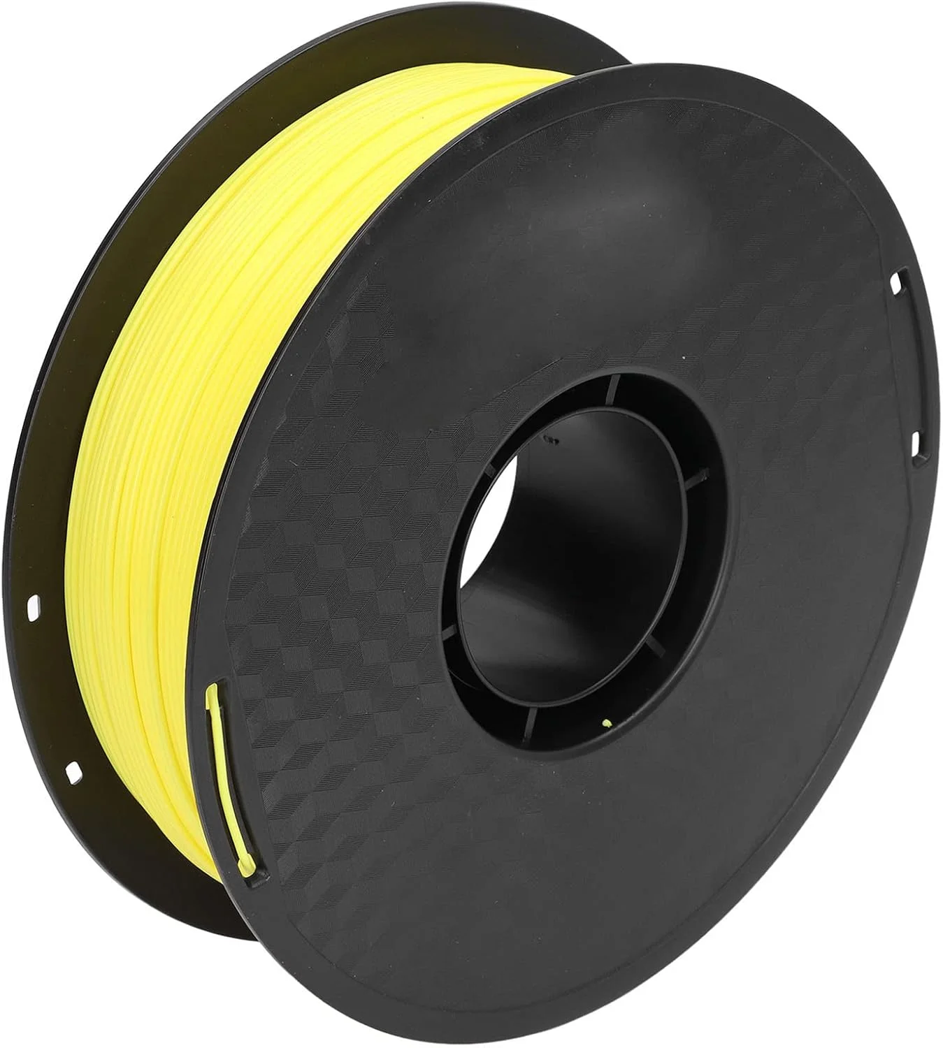 فیلامنت PLA پلاستیکی 1.75 میلی متری برای پرینتر سه بعدی، مواد چاپ سه بعدی، فیلامنت PLA برای پرینتر سه بعدی، لوازم جانبی قلم اکسترودر پرینتر سه بعدی، دقت 0.03 میلی متر (زرد)