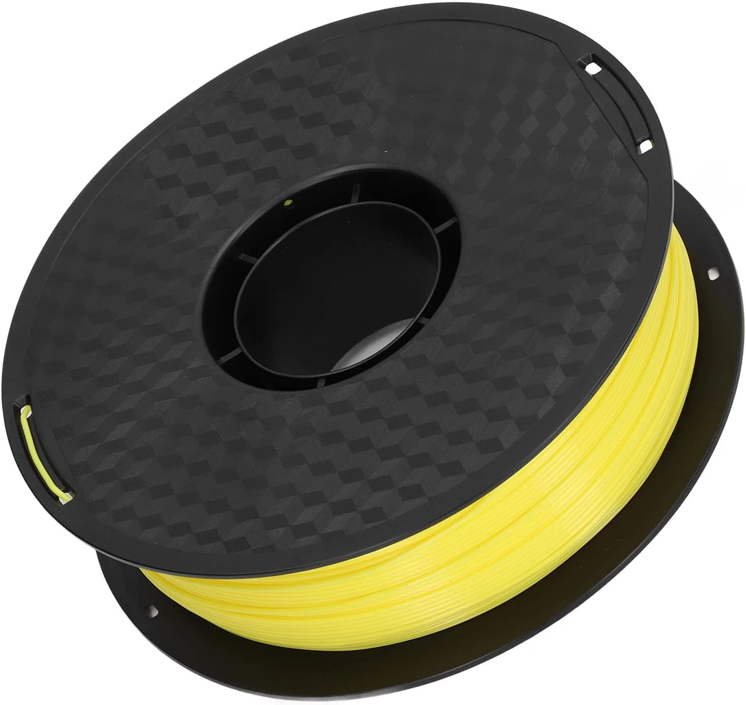 فیلامنت PLA پلاستیکی 1.75 میلی متری برای پرینتر سه بعدی، مواد چاپ سه بعدی، فیلامنت PLA برای پرینتر سه بعدی، لوازم جانبی قلم اکسترودر پرینتر سه بعدی، دقت 0.03 میلی متر (زرد)