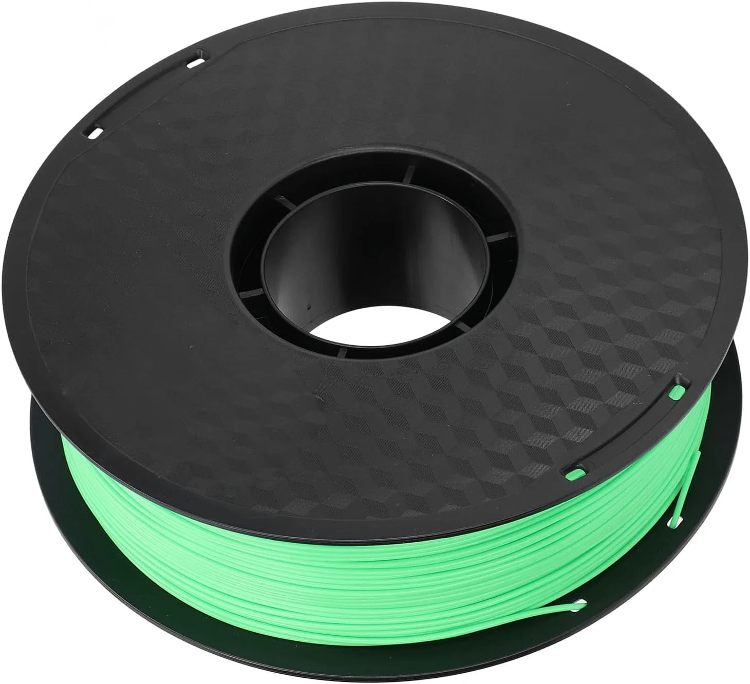 فیلامنت PLA پلاستیکی 1.75 میلی متری برای پرینتر سه بعدی، مواد چاپ سه بعدی، فیلامنت PLA برای پرینتر سه بعدی، لوازم جانبی قلم اکسترودر پرینتر سه بعدی با دقت 0.03 میلی متر (سبز)
