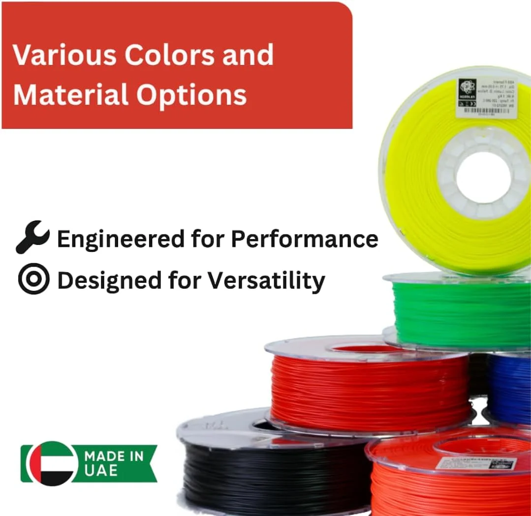 فیلامنت PLA فیلاتک 1.75 میلی‌متر، آبی، 1 کیلوگرم، فیلامنت ممتاز PLA پرینتر سه بعدی، ساخت امارات متحده عربی