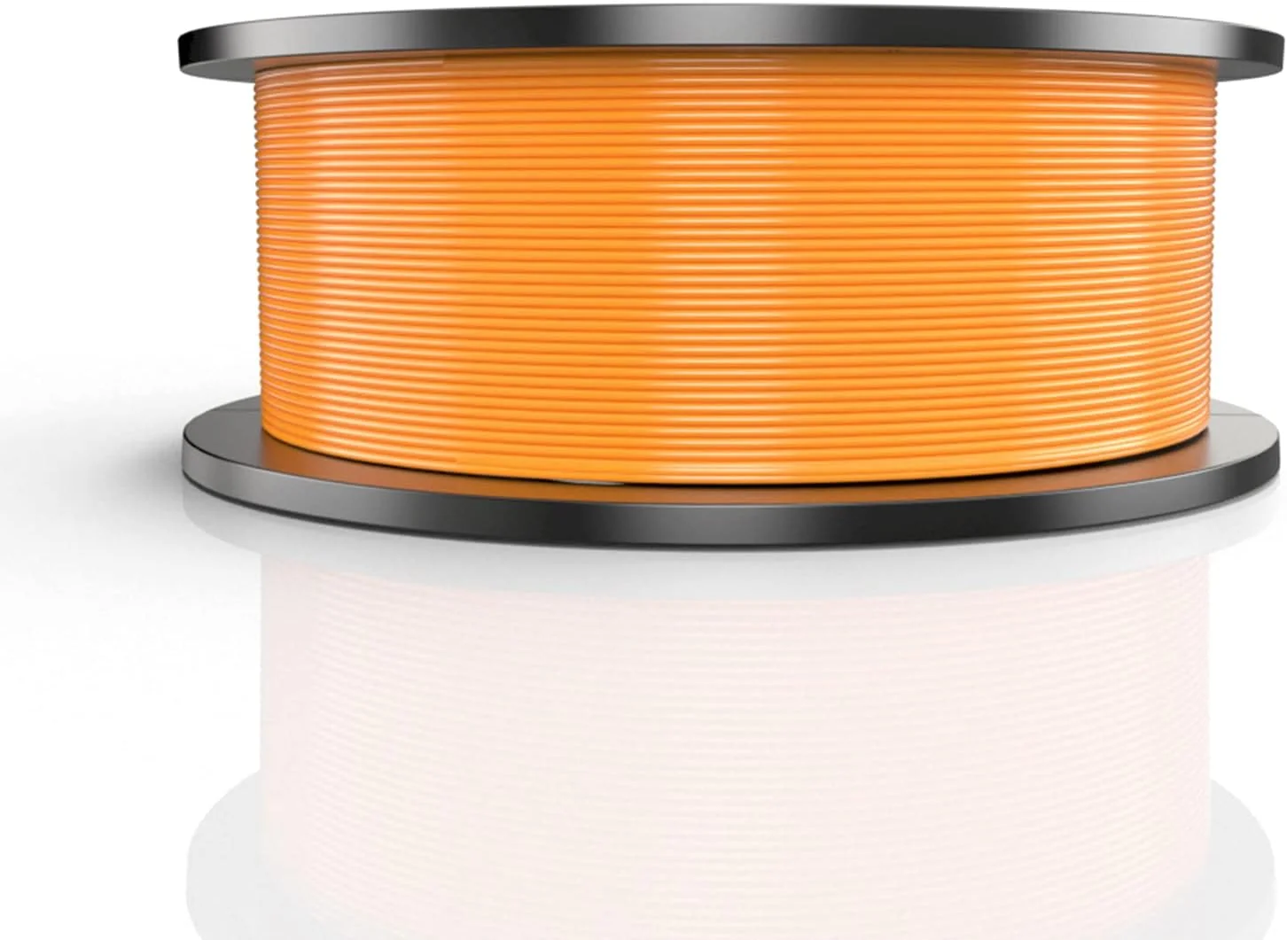 فیلامنت PLA برای پرینتر سه بعدی، قطر 1.75 میلی متر، وزن 1 کیلوگرم (2.2 پوند)، مواد مصرفی پرینت سه بعدی PLA، دقت ابعادی +/- 0.02 میلی متر، مناسب برای اکثر پرینترهای سه بعدی FDM، نارنجی
