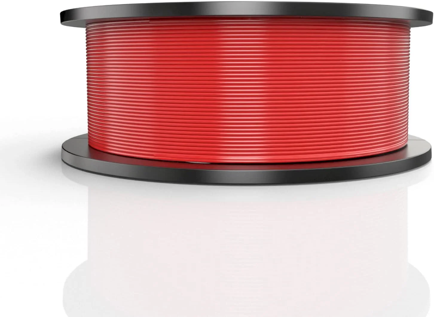 فیلامنت PLA برای پرینتر سه بعدی، قطر 1.75 میلی متر، 1 کیلوگرم، مواد مصرفی پرینت سه بعدی PLA با دقت ابعادی +/- 0.02 میلی متر، قرمز، مناسب برای اکثر پرینترهای سه بعدی FDM