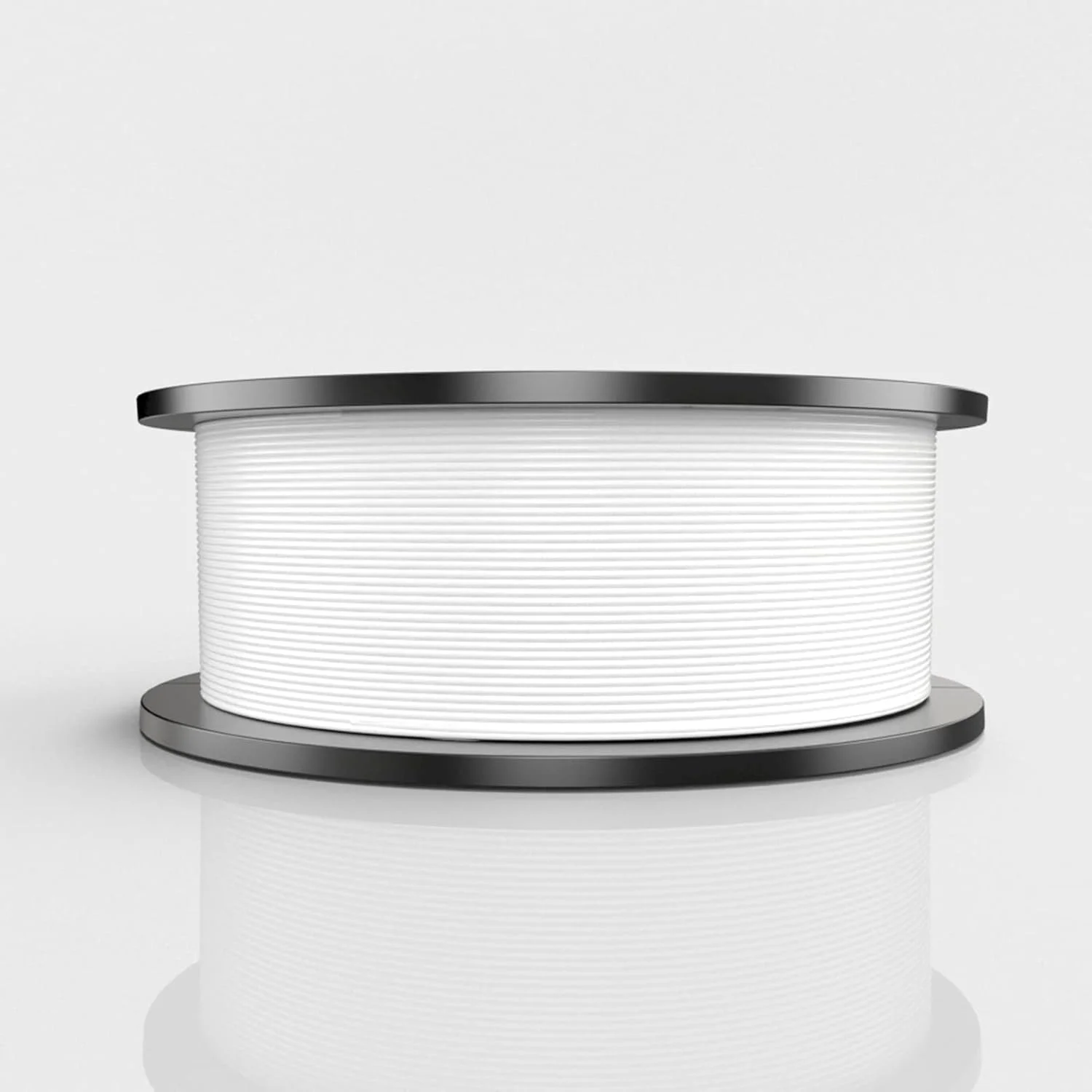 فیلامنت PLA برای پرینتر سه بعدی، قطر 1.75 میلی‌متر، رول 1 کیلوگرمی، مواد مصرفی پرینت سه بعدی PLA، دقت ابعادی +/- 0.02 میلی‌متر، مناسب برای اکثر پرینترهای سه بعدی FDM، سفید