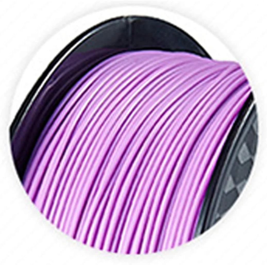 فیلامنت پرینتر، مواد مصرفی پرینت سه بعدی PLA 1.75، فیلامنت مواد اولیه 1 کیلوگرمی، فیلامنت پرینتر رنگ های متنوع (رنگ: بنفش)