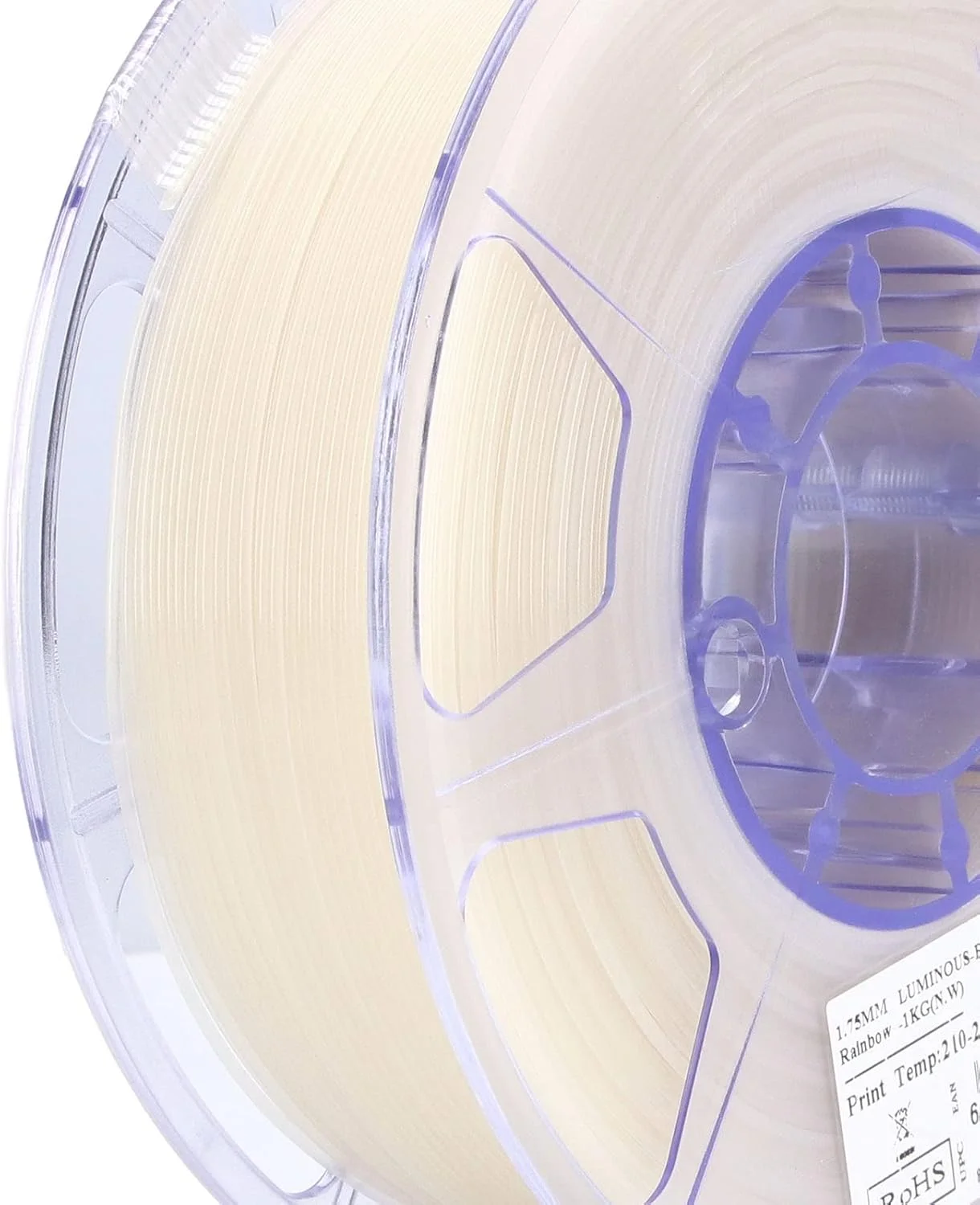 بسته فیلامنت PLA، متریال چاپ تیره، لوازم جانبی پرینتر سه بعدی، فیلامنت پرینت سه بعدی، متریال فیلامنت 1.75 میلی متر (رنگین کمانی درخشان)