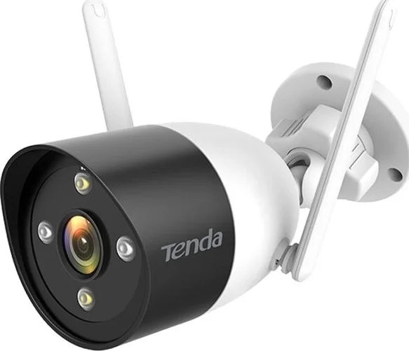 کیت امنیتی ویدیویی بی سیم 4 کاناله HD تندا K4W-3TC، ویدیوی HD 3 مگاپیکسلی، تشخیص حرکت هوشمند S، آنتن دوگانه با بهره بالا، خروجی HD، شبکه بی سیم، نظارت از راه دور برنامه، پهنای باند 60 مگابیت بر ثانیه | K4W-3TC