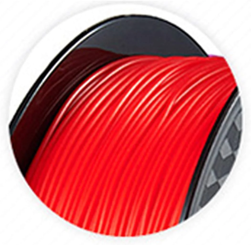 فیلامنت پرینتر، مواد مصرفی پرینت سه بعدی، فیلامنت PLA 1.75، فیلامنت 1 کیلوگرمی پرینتر، رنگ های متنوع (رنگ: قرمز)