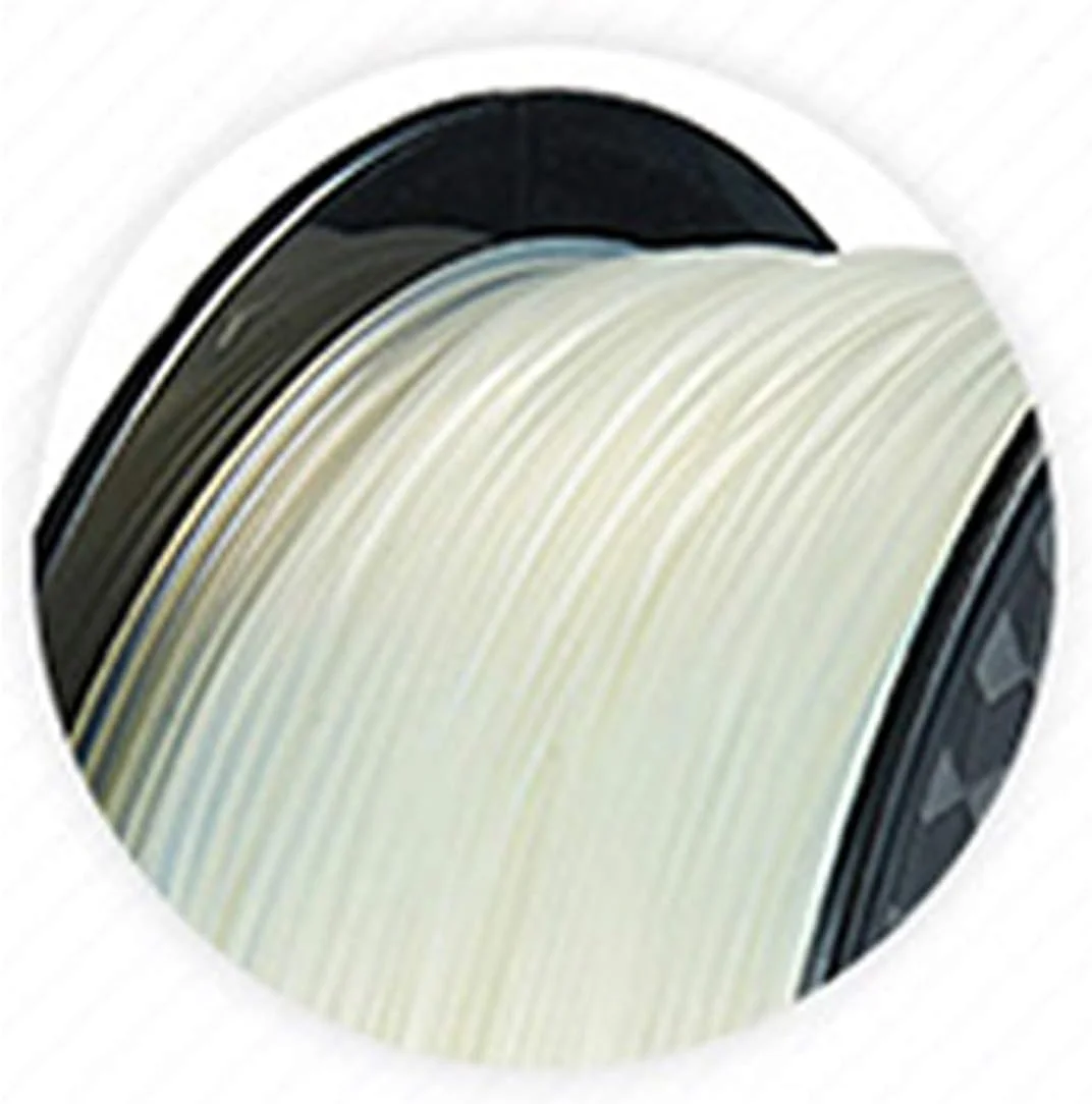 فیلامنت پرینتر، مواد مصرفی پرینت سه بعدی PLA 1.75، فیلامنت مواد اولیه 1 کیلوگرمی، فیلامنت پرینتر رنگ های متنوع (رنگ: رنگ شفاف)