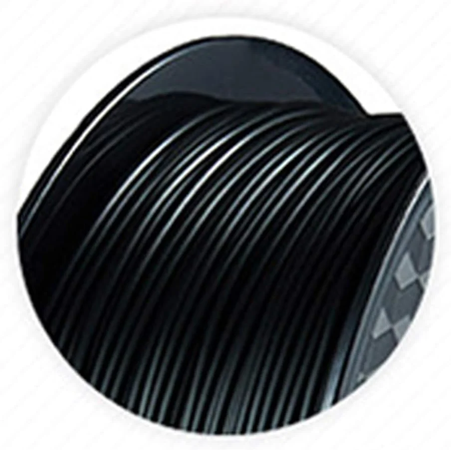 فیلامنت پرینتر، مواد مصرفی پرینت سه بعدی PLA 1.75، فیلامنت مواد اولیه 1 کیلوگرمی، فیلامنت پرینتر رنگ های متنوع (رنگ: مشکی)