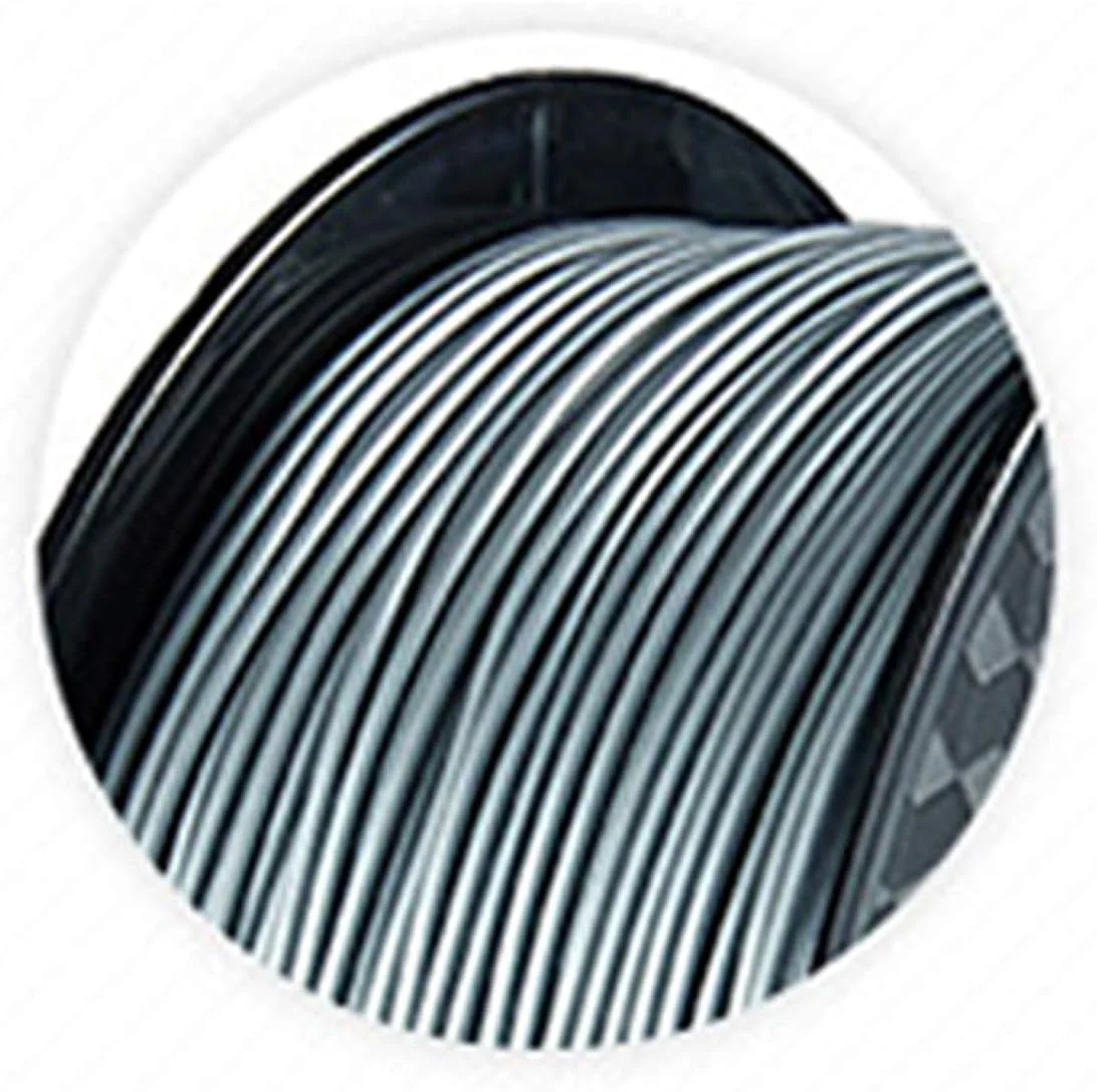 فیلامنت پرینتر، مواد مصرفی پرینت سه بعدی PLA 1.75، فیلامنت متریال 1 کیلوگرم، فیلامنت پرینتر، رنگ های متنوع (رنگ: نقره ای)